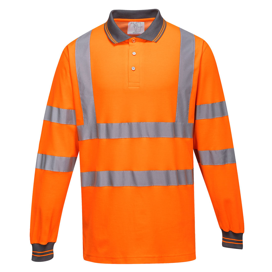 Comfort Polo lange mouw