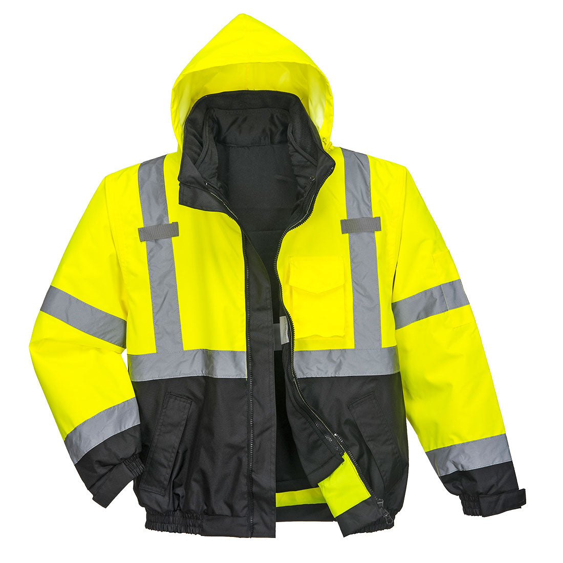 Hi-Vis Premium 3-in-1 Premium Contrast Bomberjack