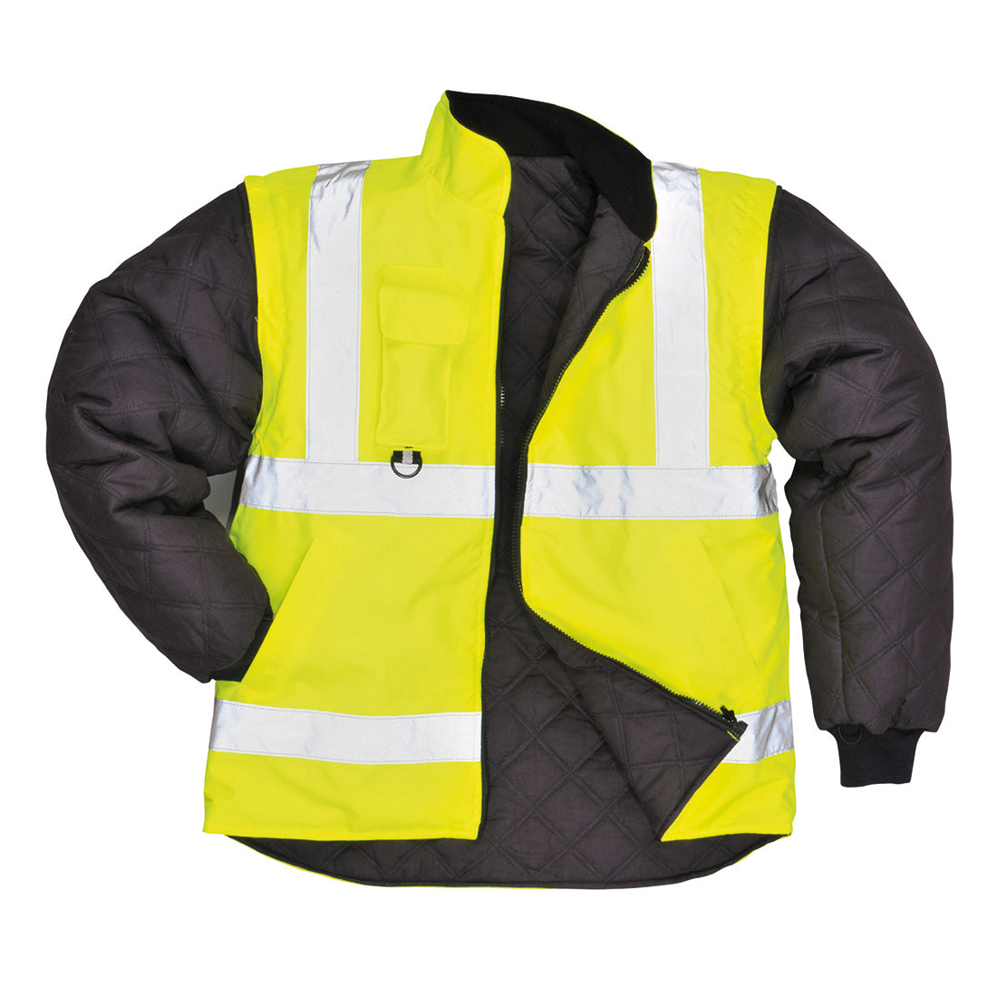 Ademend Hi-Vis 7-in-1 Verkeersjack