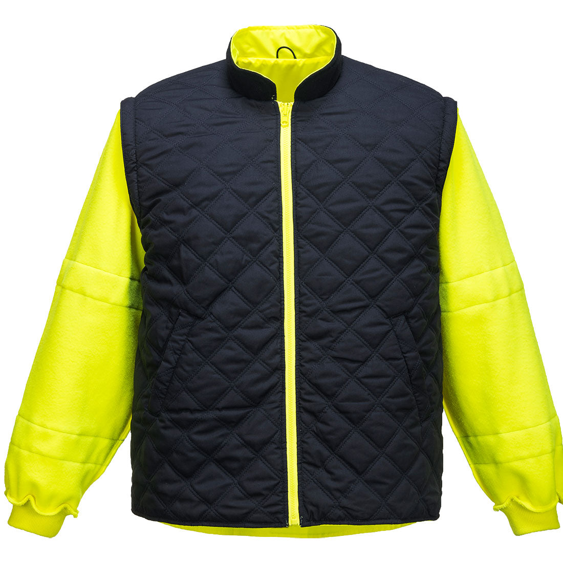 Ademend Hi-Vis 7-in-1 Verkeersjack