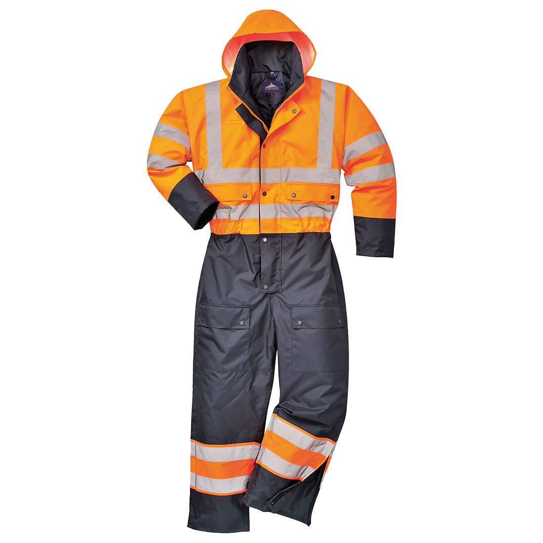 Hi-Vis Tweekleuren Overall - Gevoerd (regular)