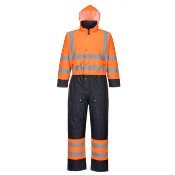 Hi-Vis Tweekleuren Overall - Gevoerd (regular)