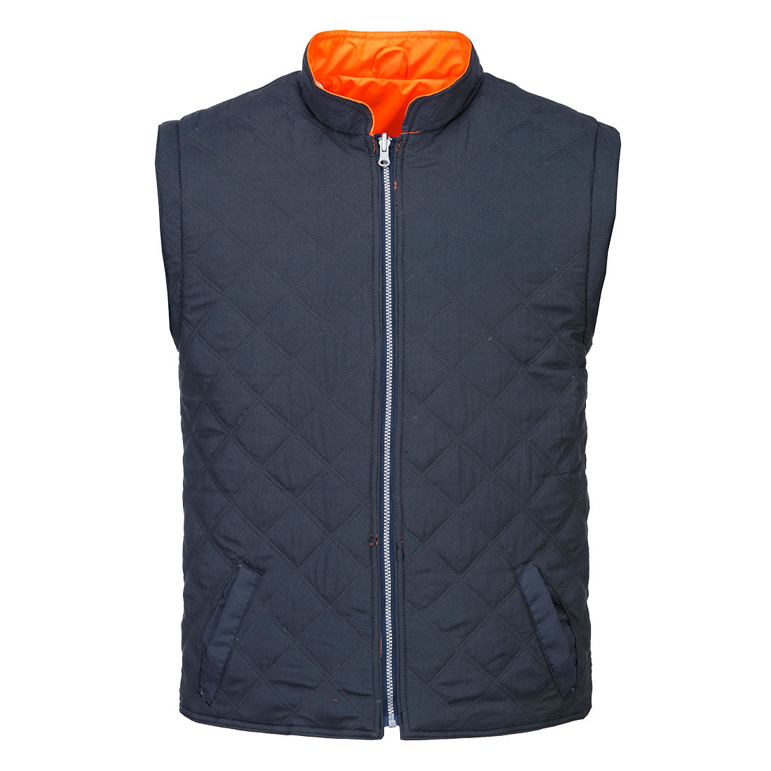 Hi-Vis ademend 2-in-1 contrast omkeerbaar jack