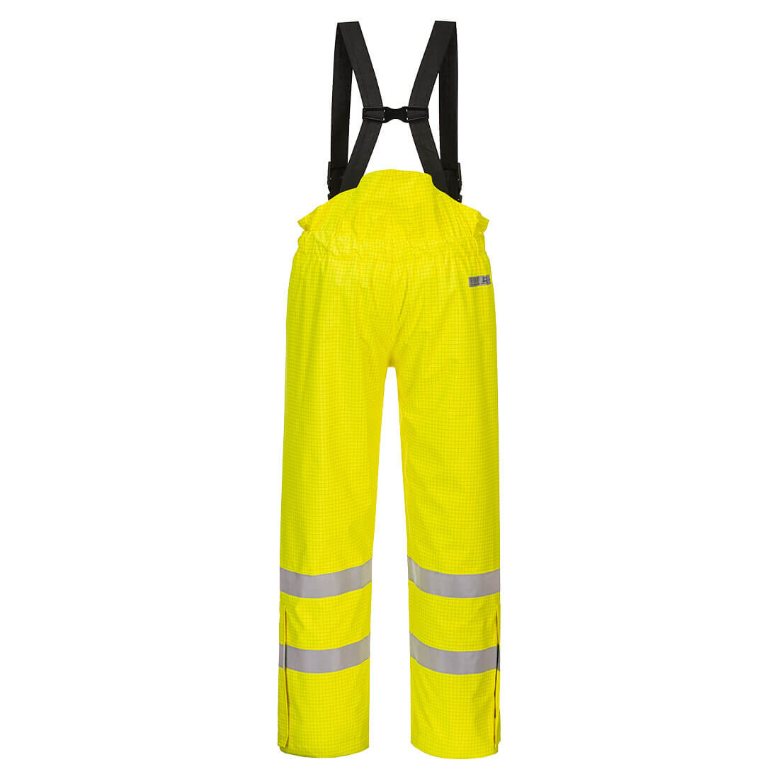 Bizflame Gevoerde Regenbroek Hi-Vis Antistatisch FR