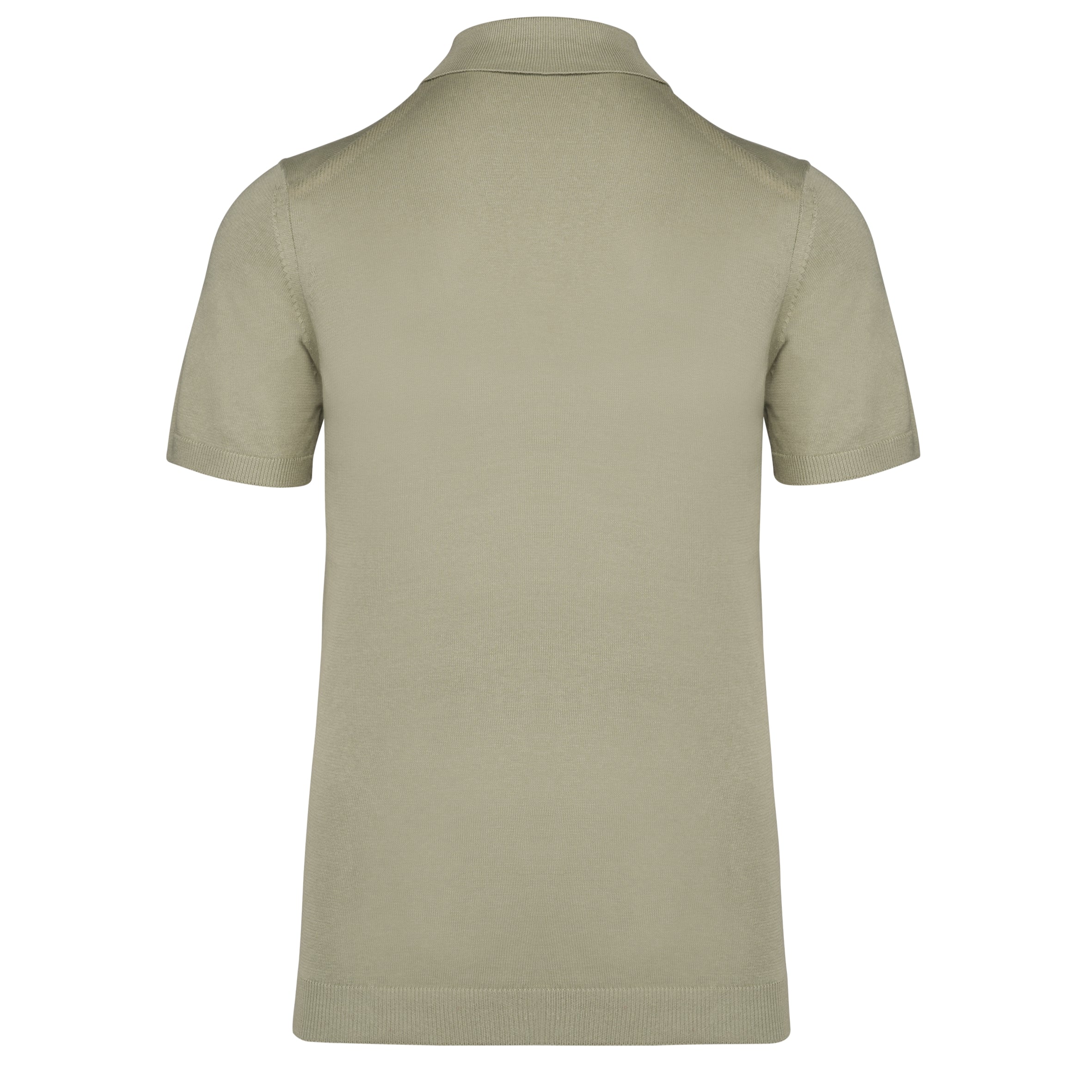 Ecologische tricot herenpolo