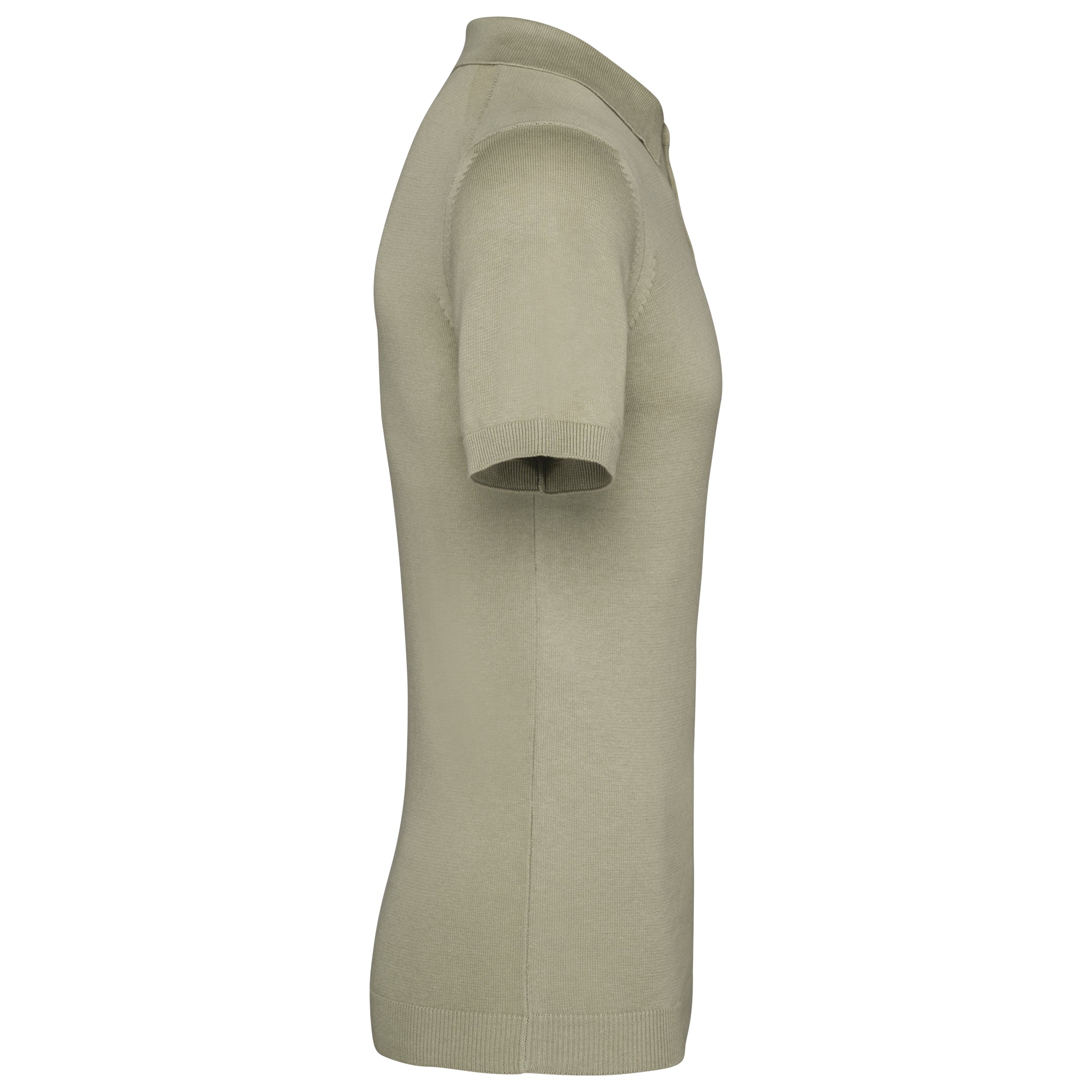 Ecologische tricot herenpolo