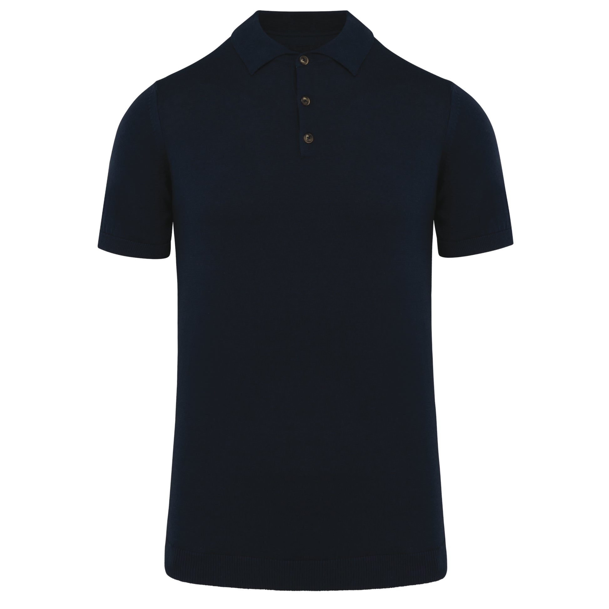 Ecologische tricot herenpolo