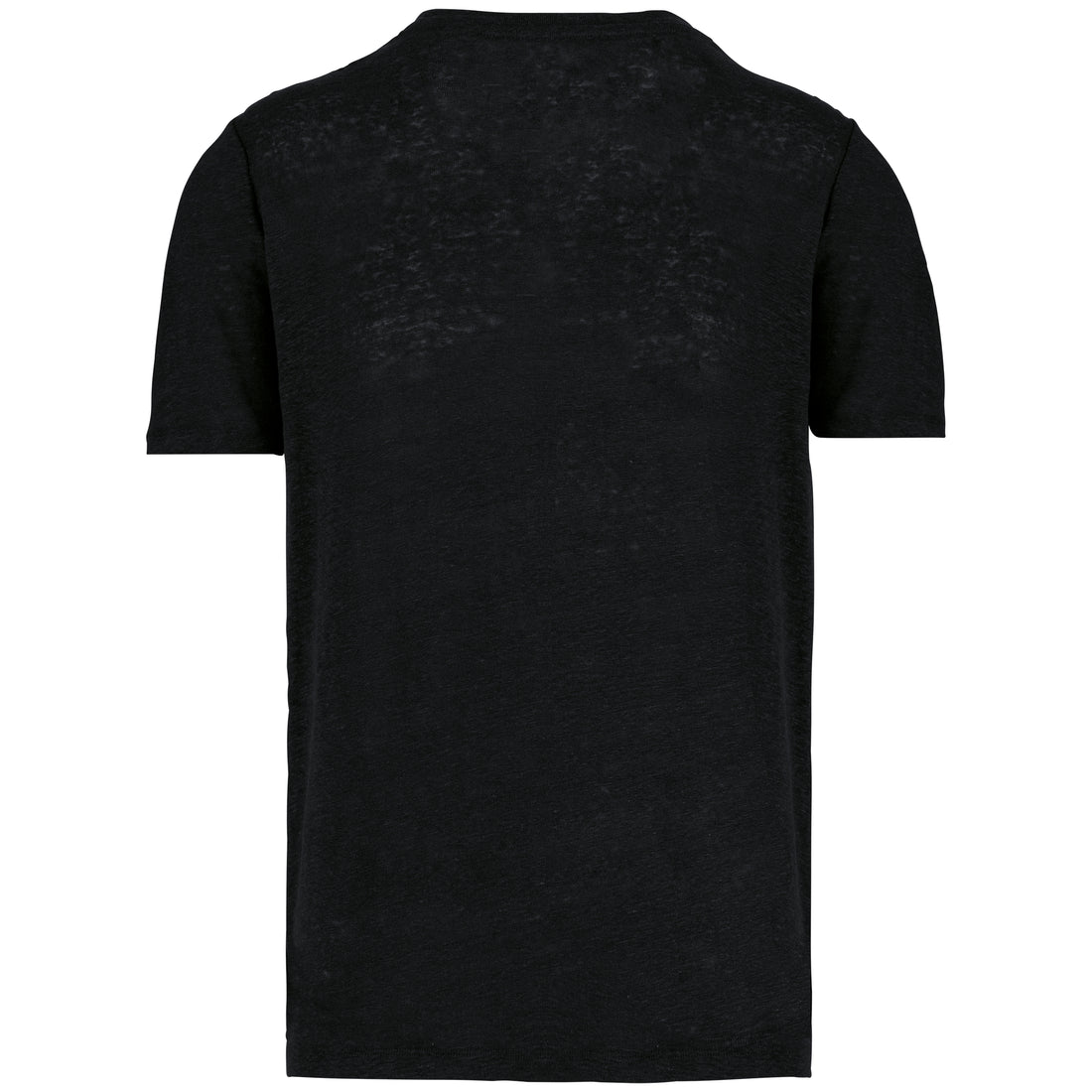 Linnen heren-t-shirt ronde hals kraag