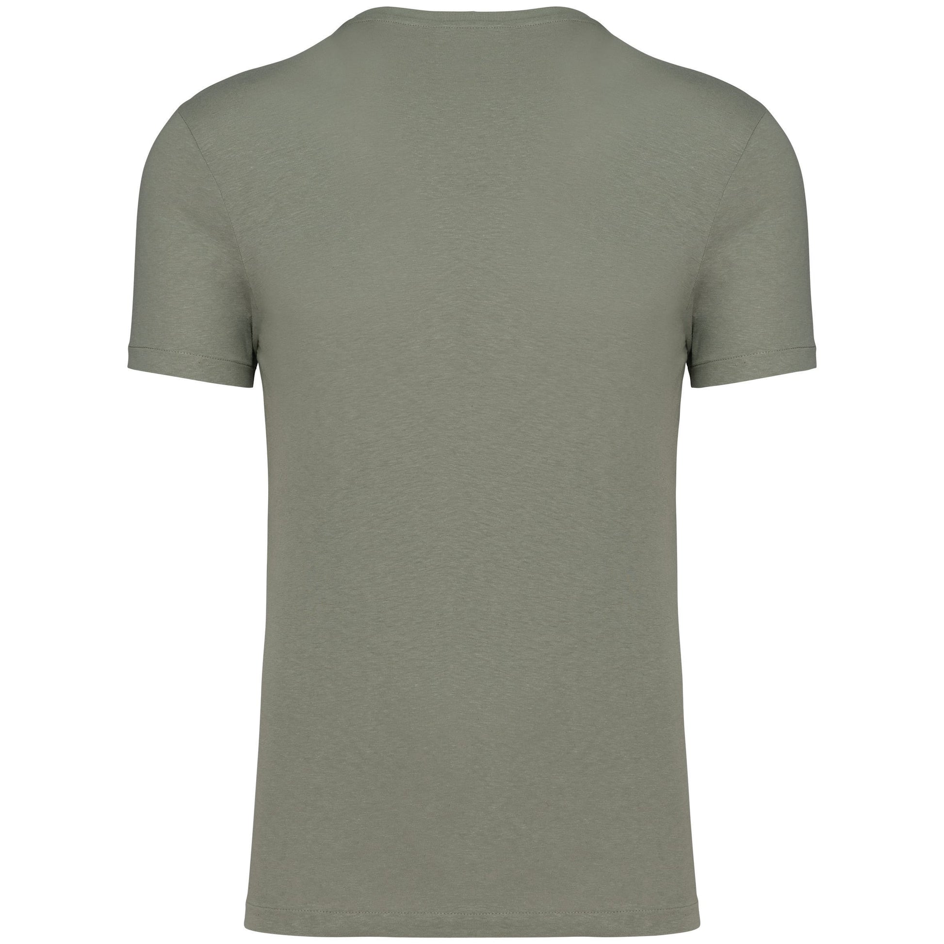 Ecologisch uniseks T-shirt in biokatoen en linnen