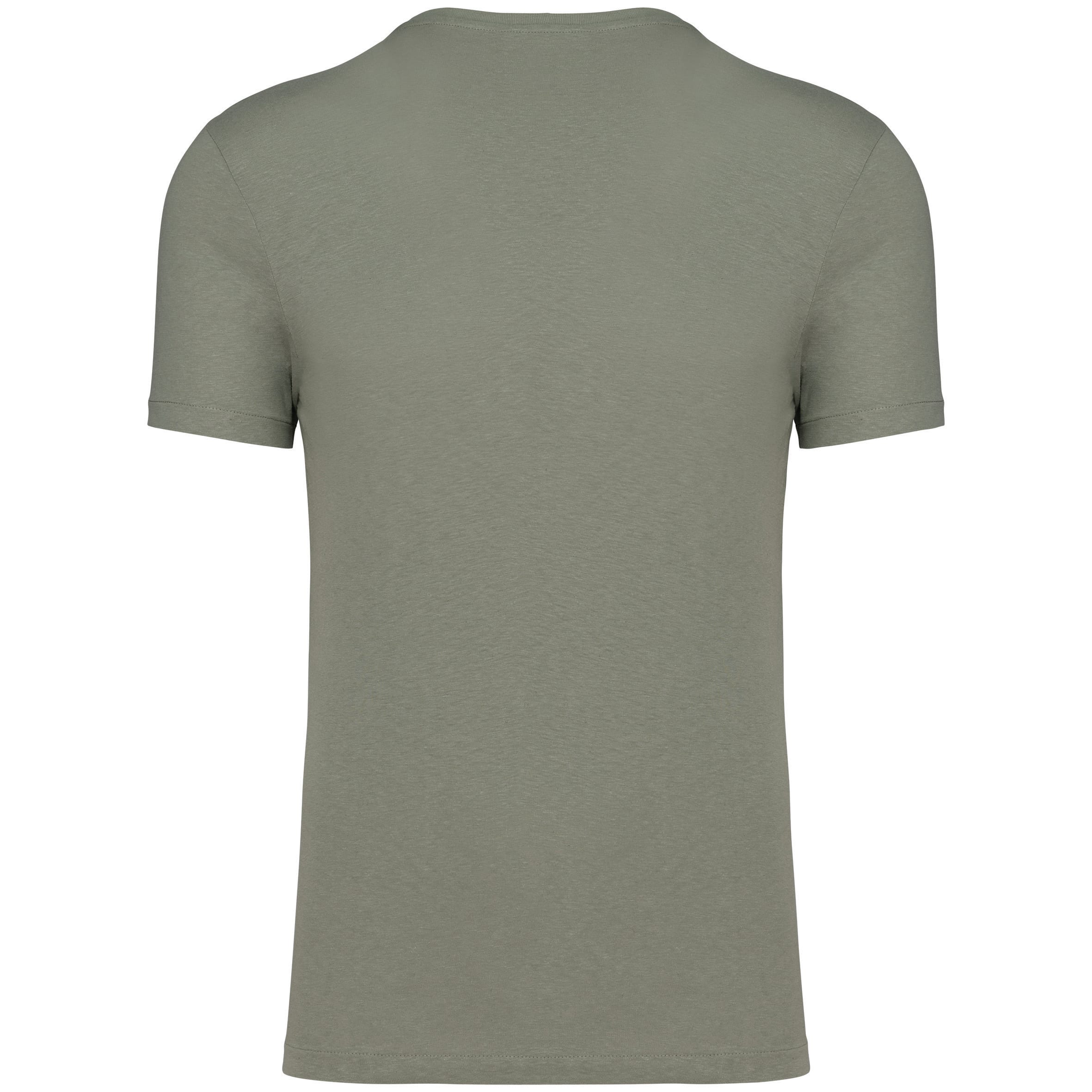 Ecologisch uniseks T-shirt in biokatoen en linnen