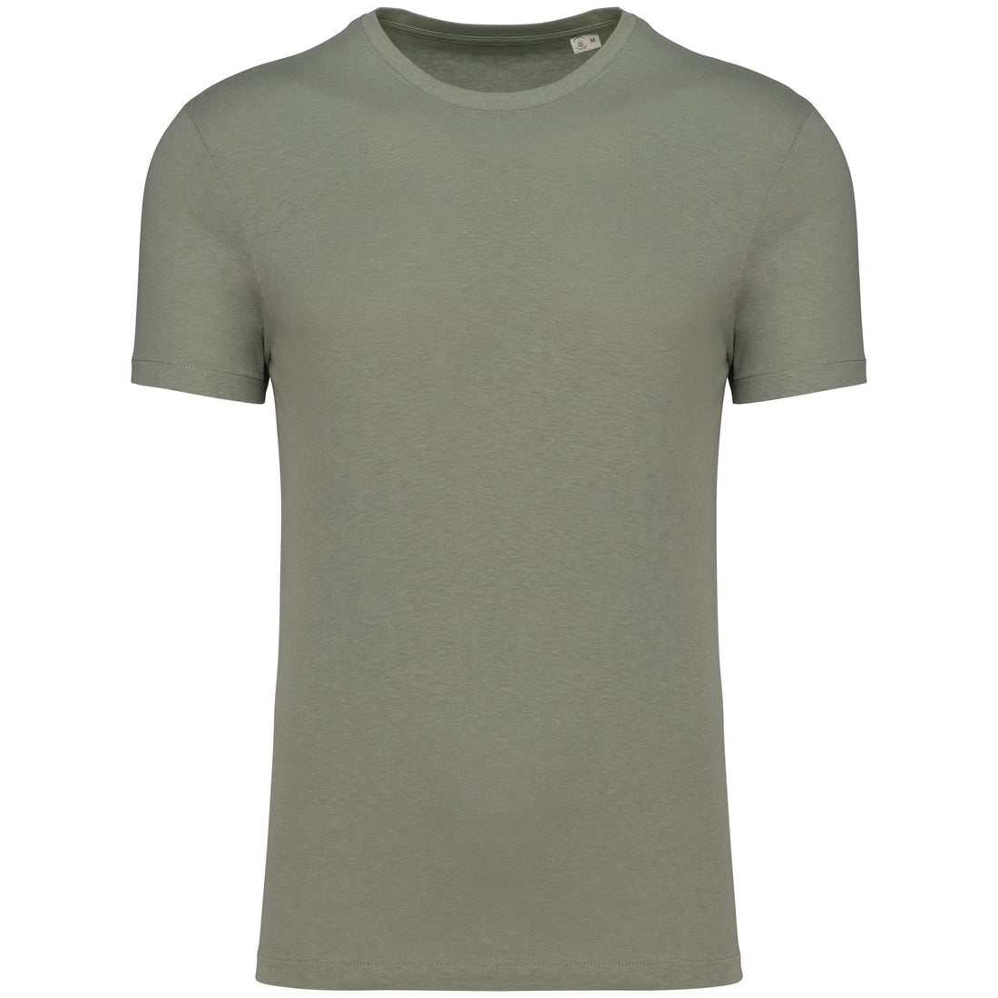 Ecologisch uniseks T-shirt in biokatoen en linnen