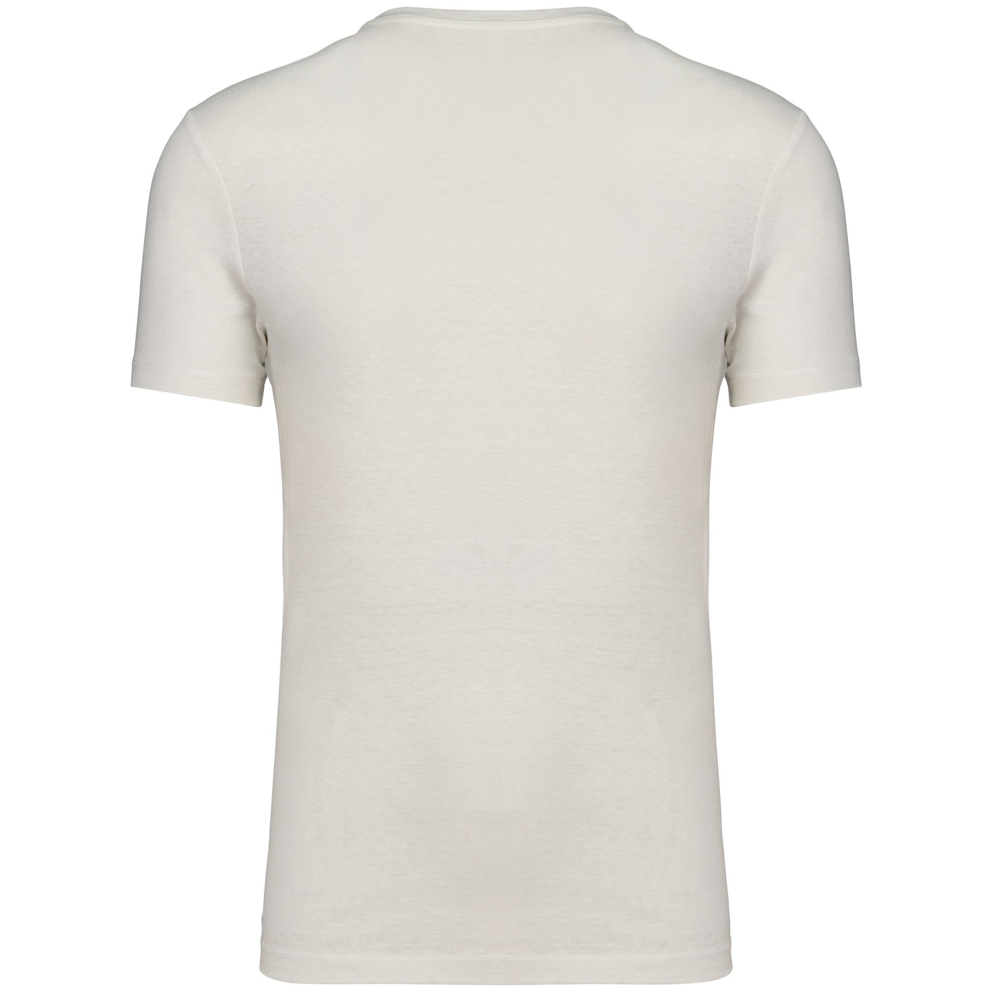 Ecologisch uniseks T-shirt in biokatoen en linnen