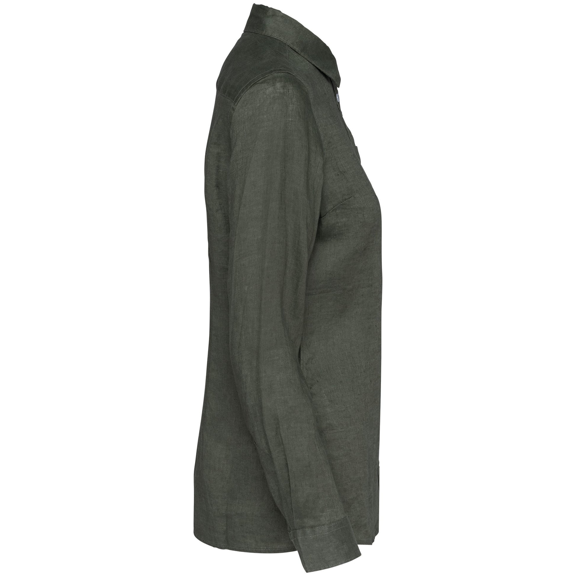 Linnen damesblouse