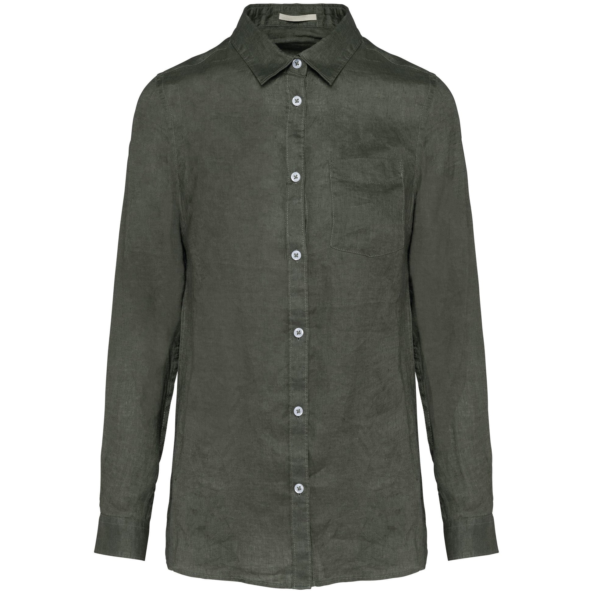 Linnen damesblouse