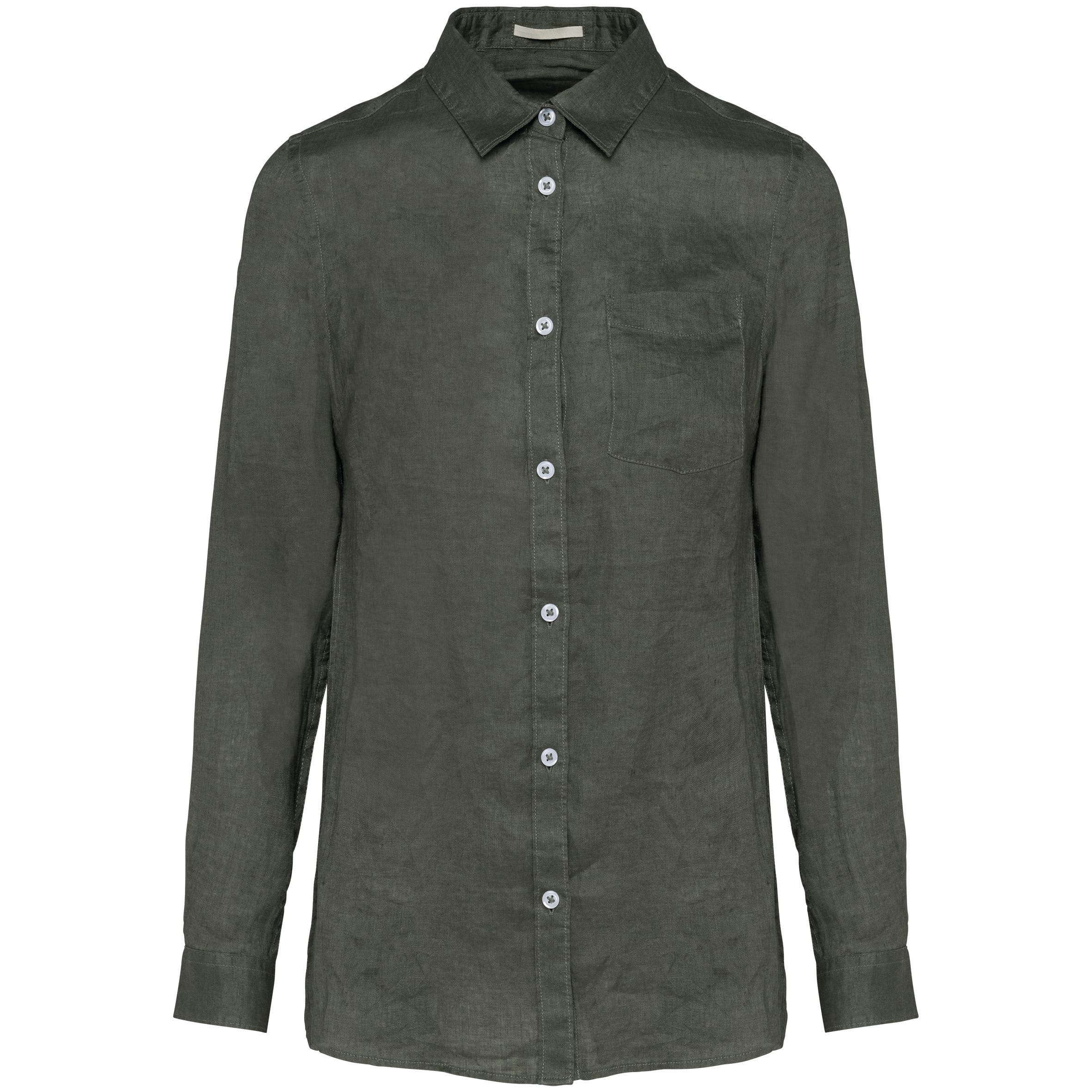 Linnen damesblouse