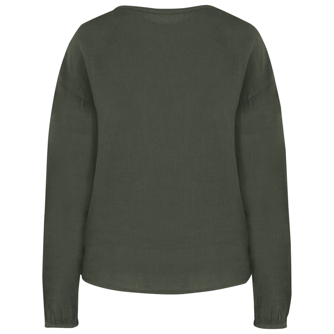 Ecologische linnen damesblouse