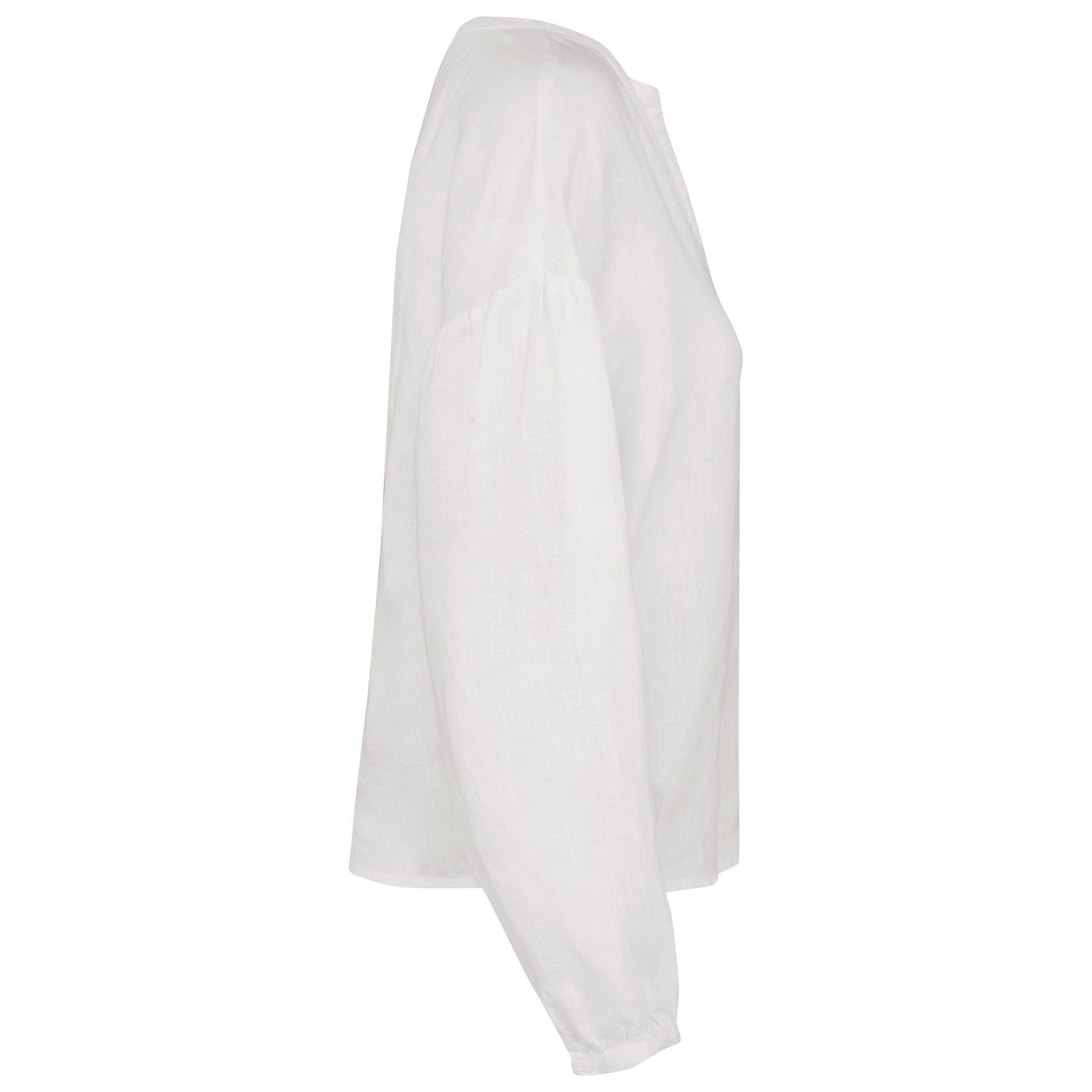 Ecologische linnen damesblouse