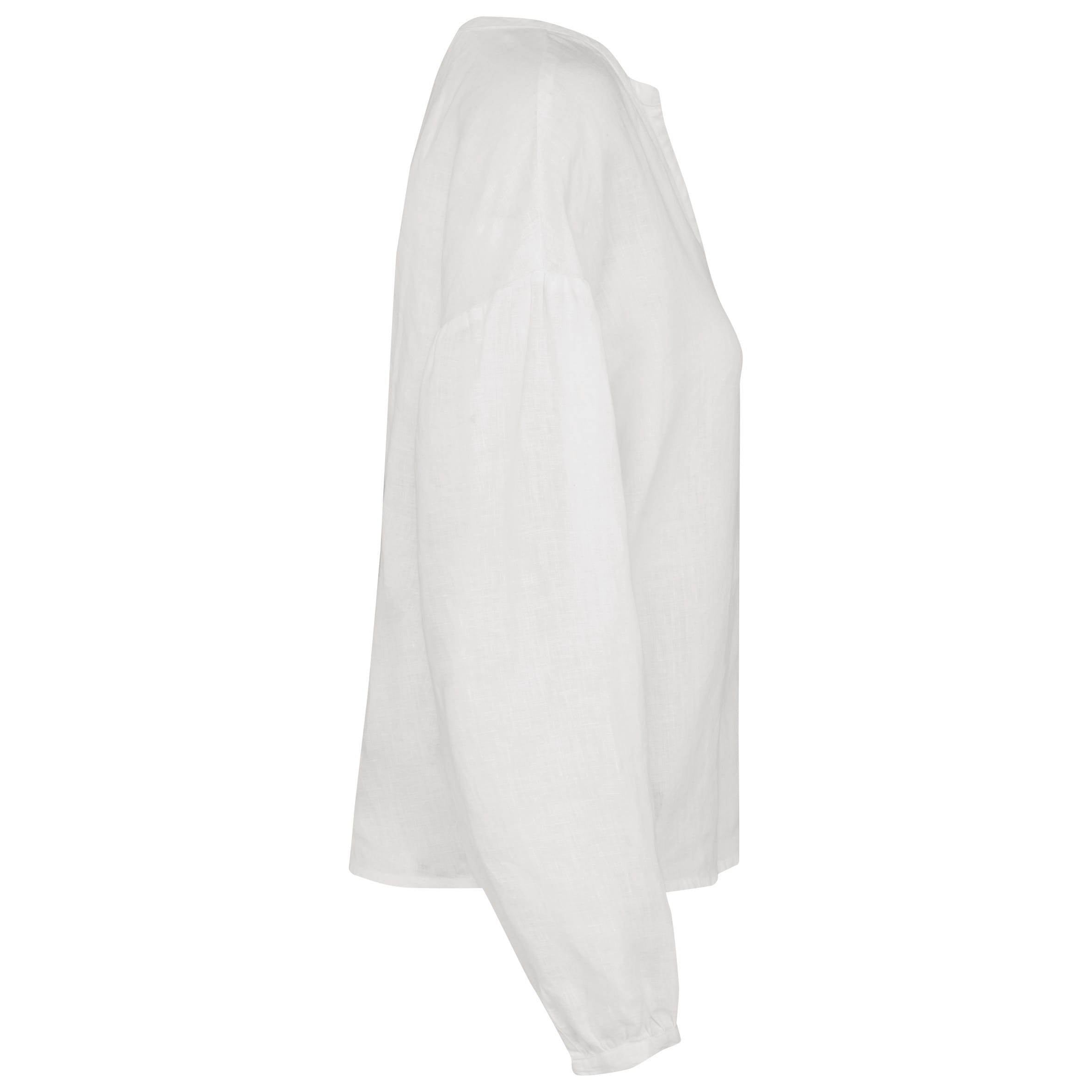 Ecologische linnen damesblouse