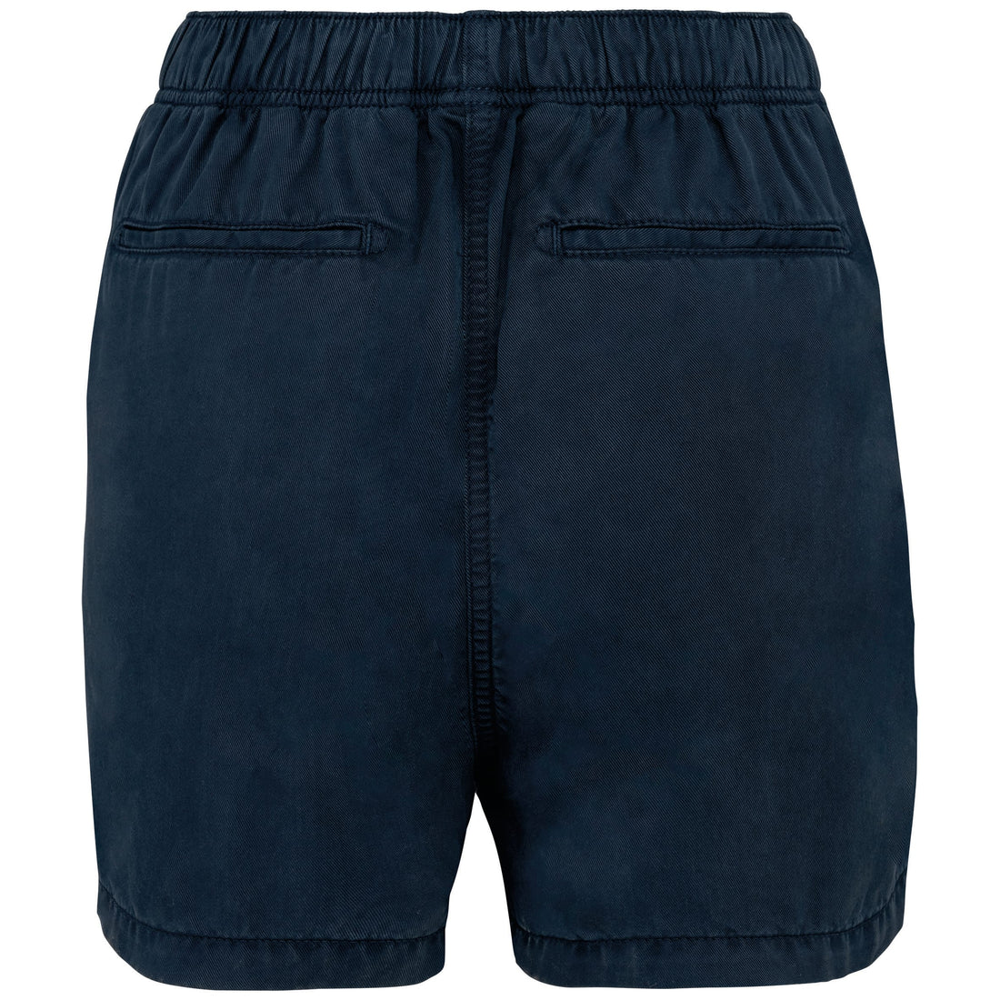 Ecologische verwassen damesshort van lyocell