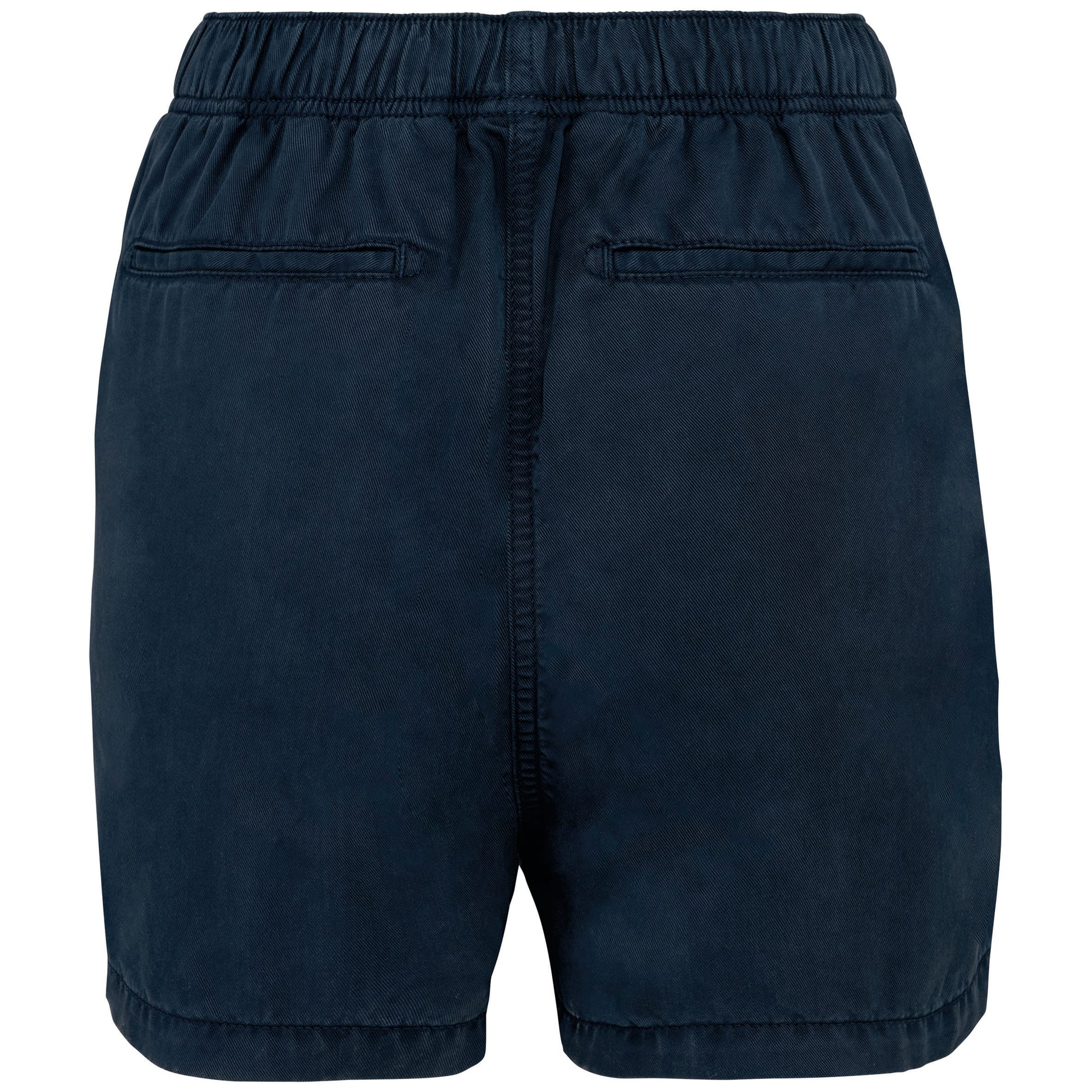 Ecologische verwassen damesshort van lyocell