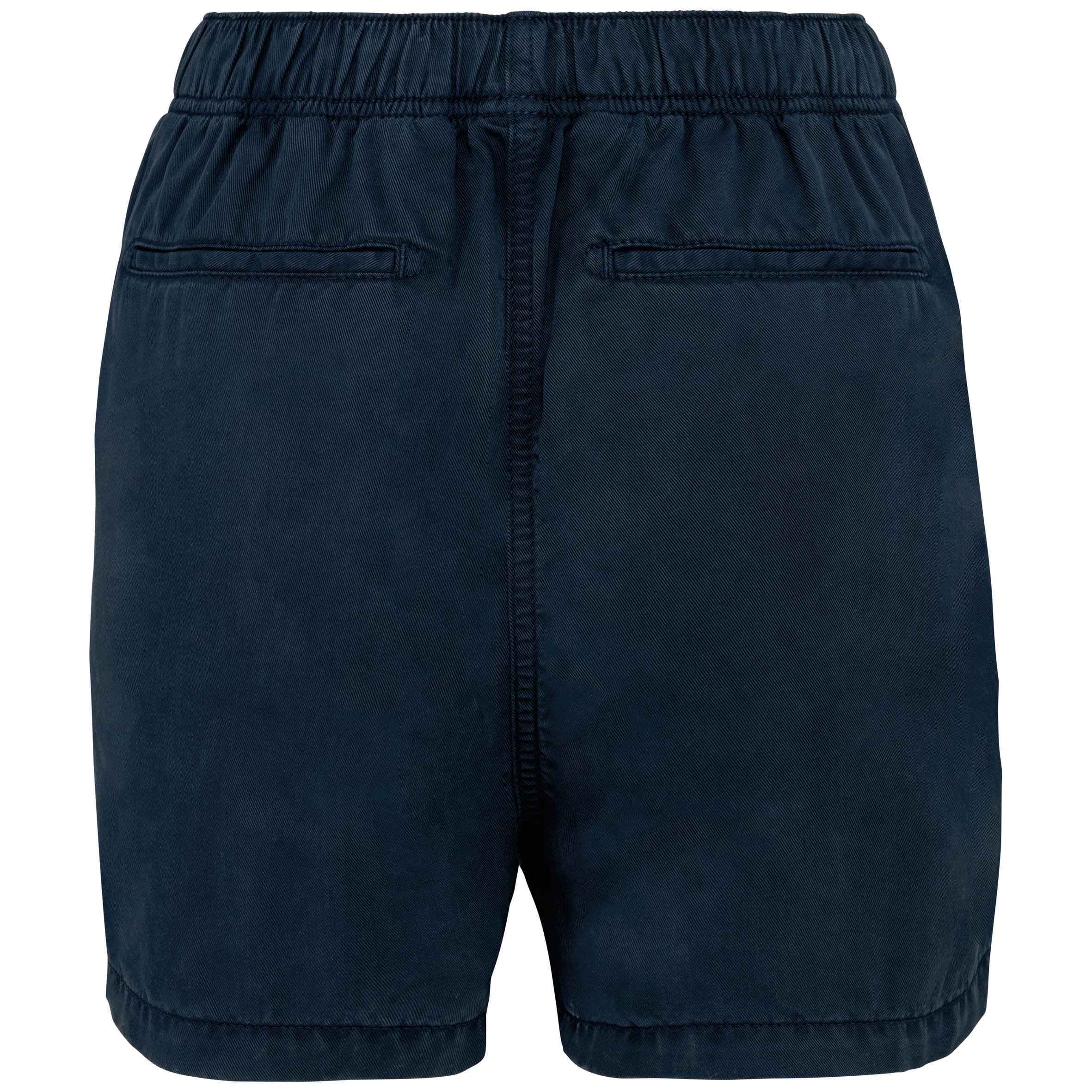 Ecologische verwassen damesshort van lyocell