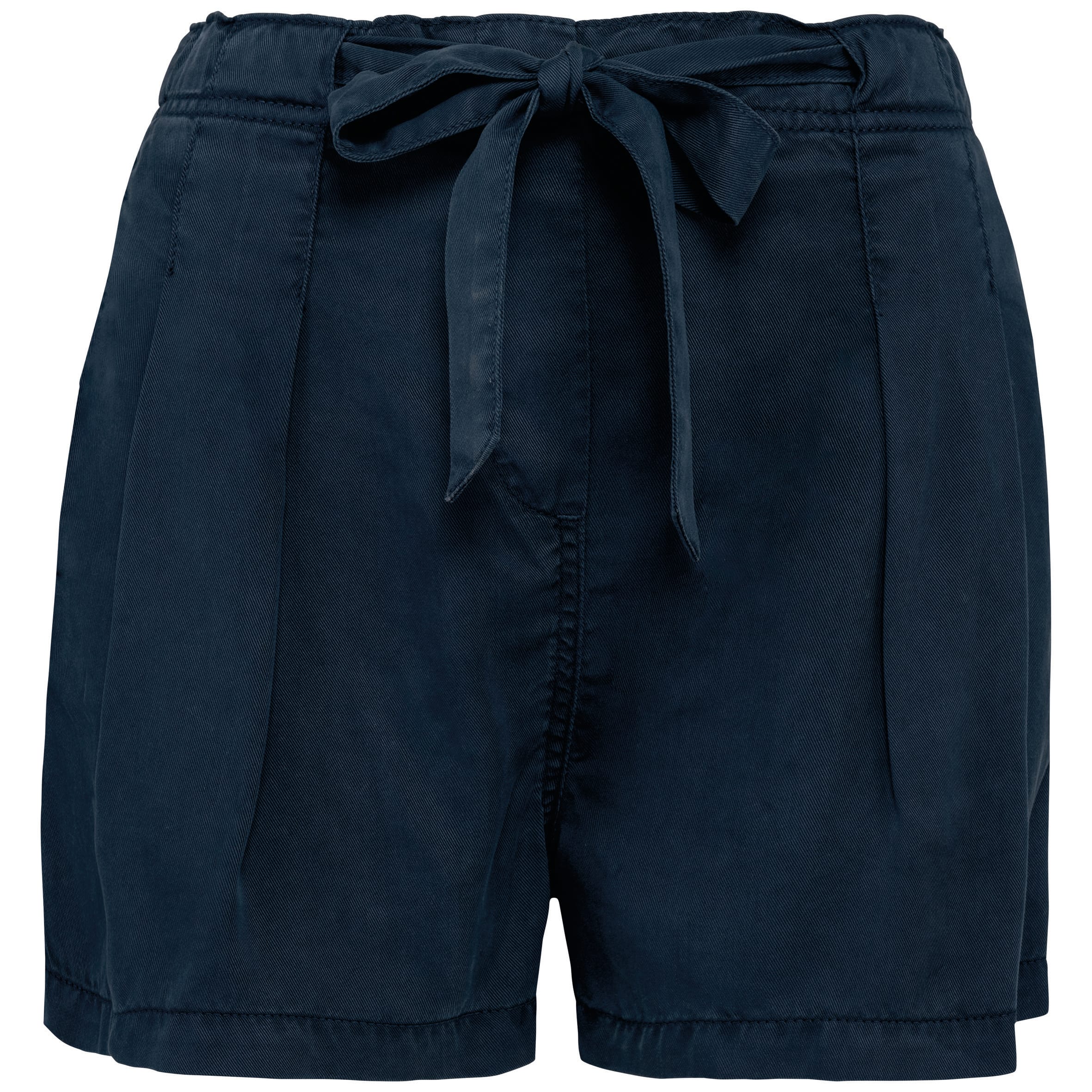Ecologische verwassen damesshort van lyocell