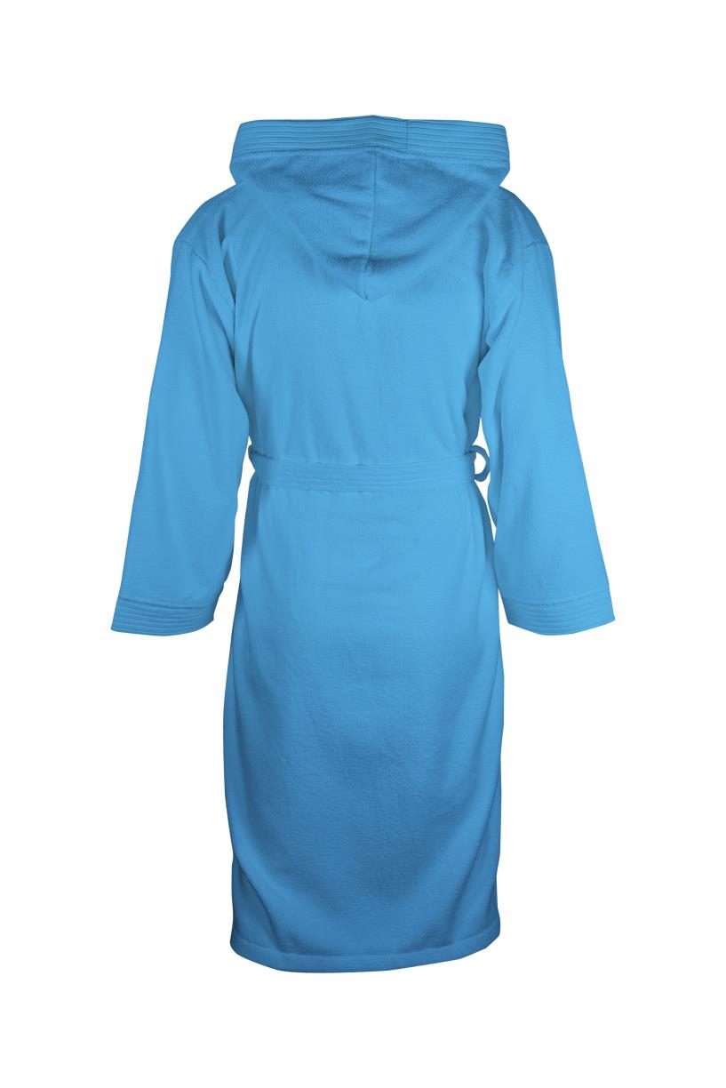 Velour Bathrobe Hooded