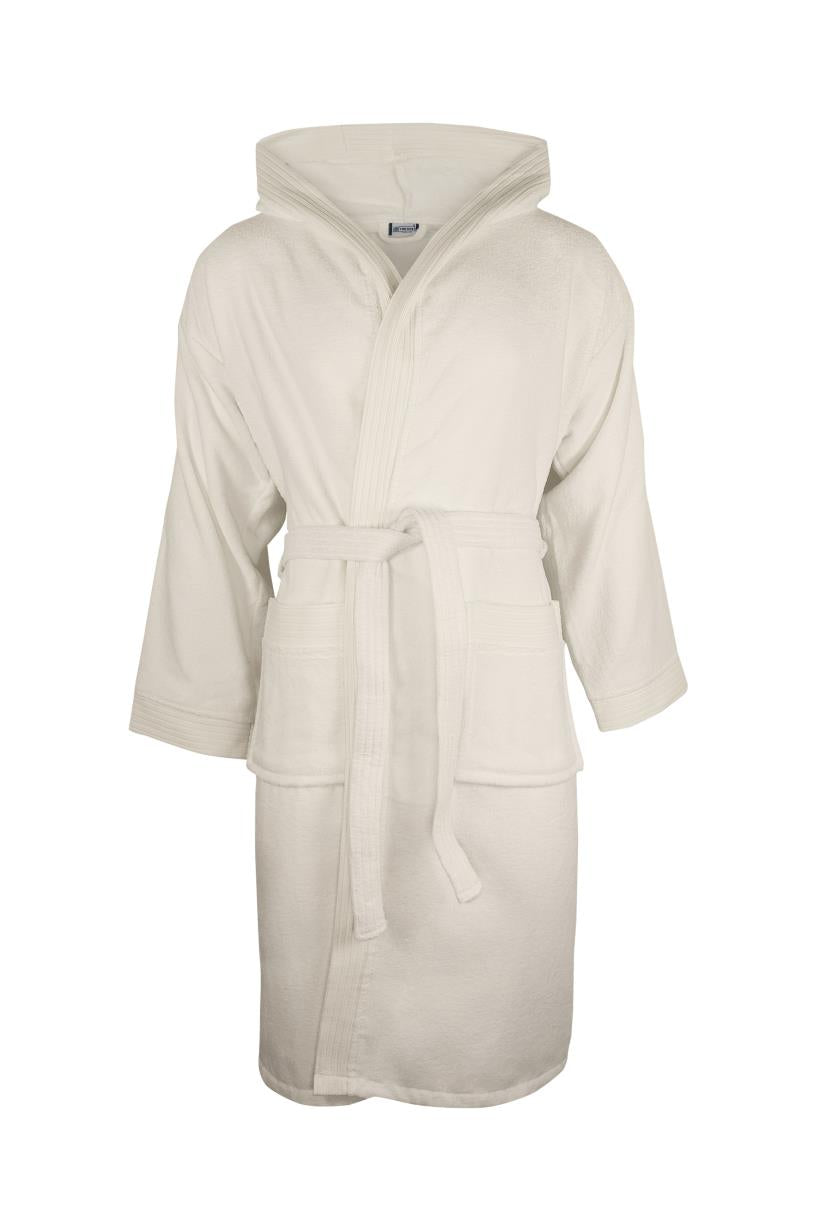 Velour Bathrobe Hooded