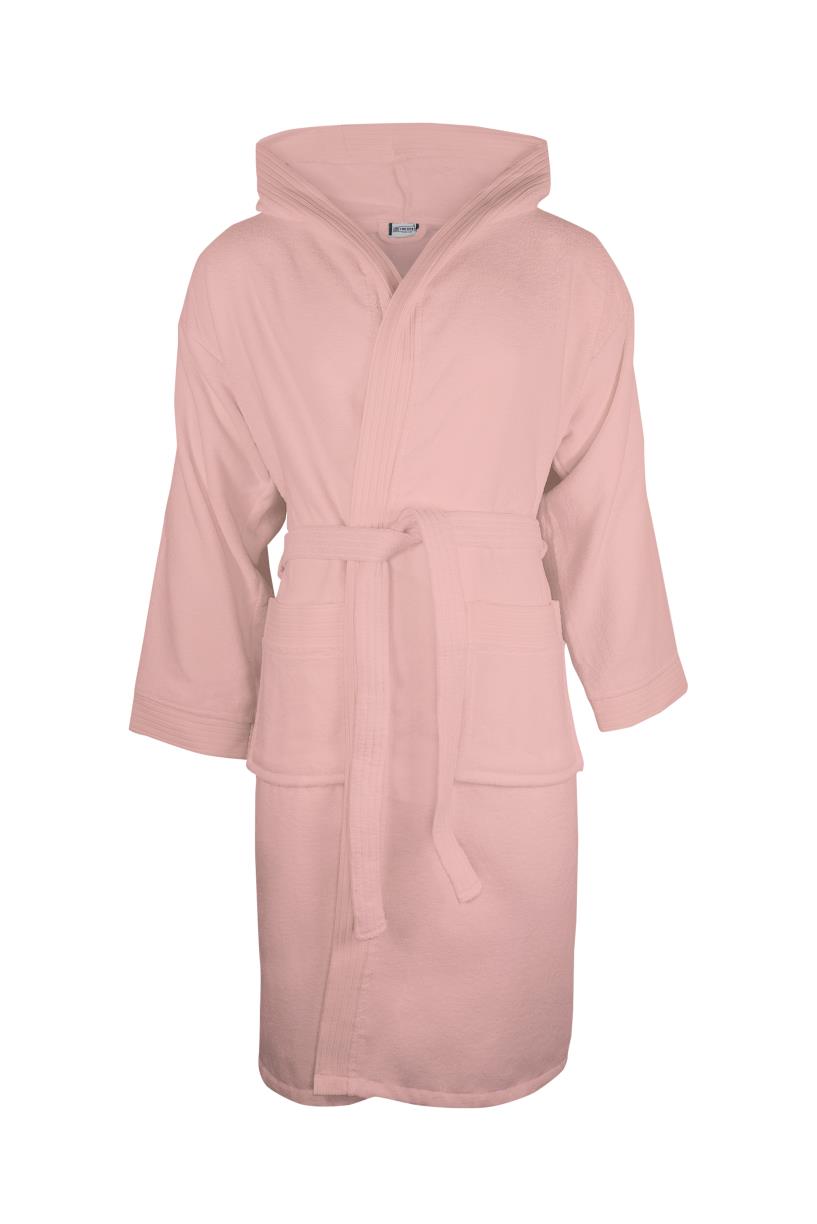 Velour Bathrobe Hooded