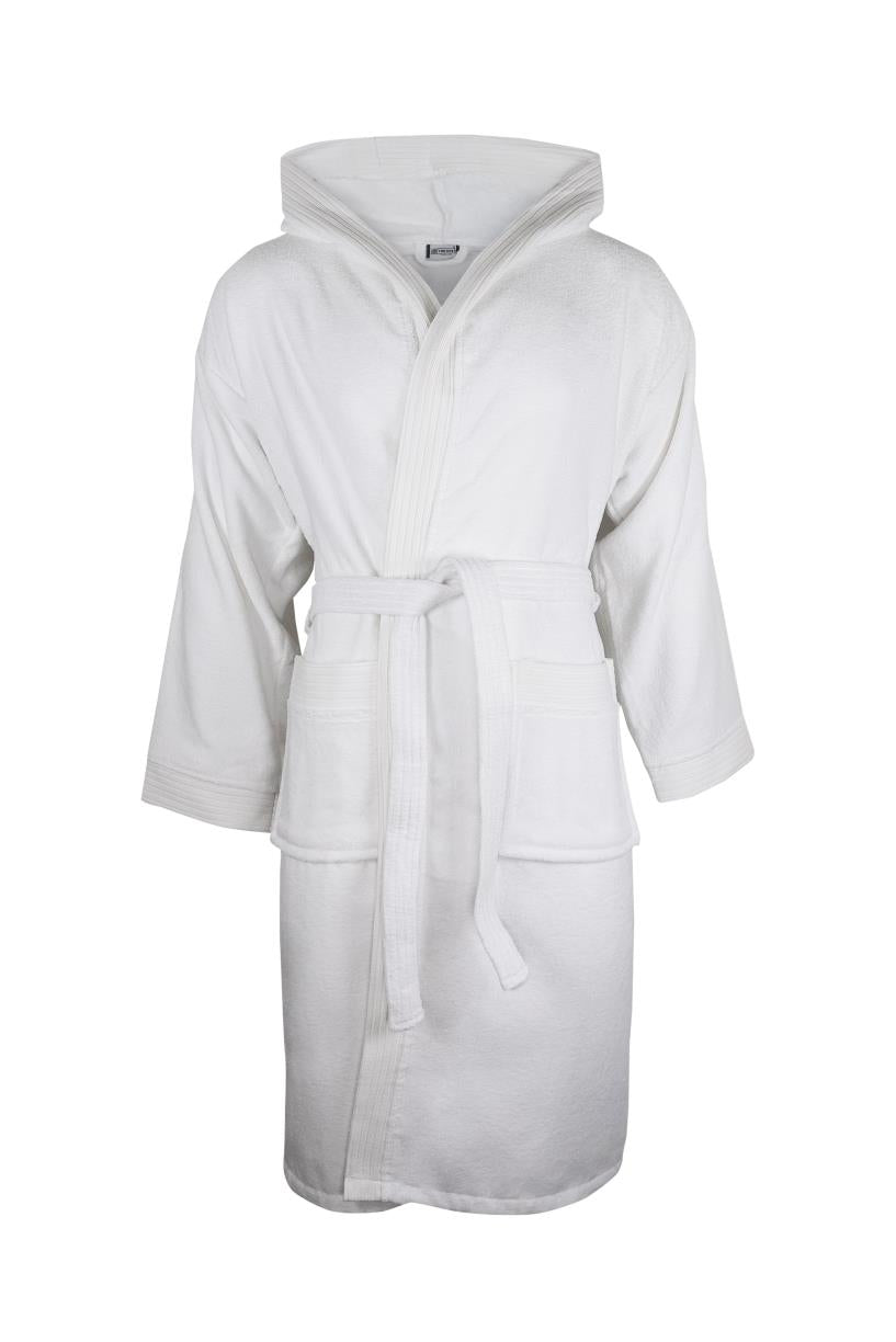 Velour Bathrobe Hooded