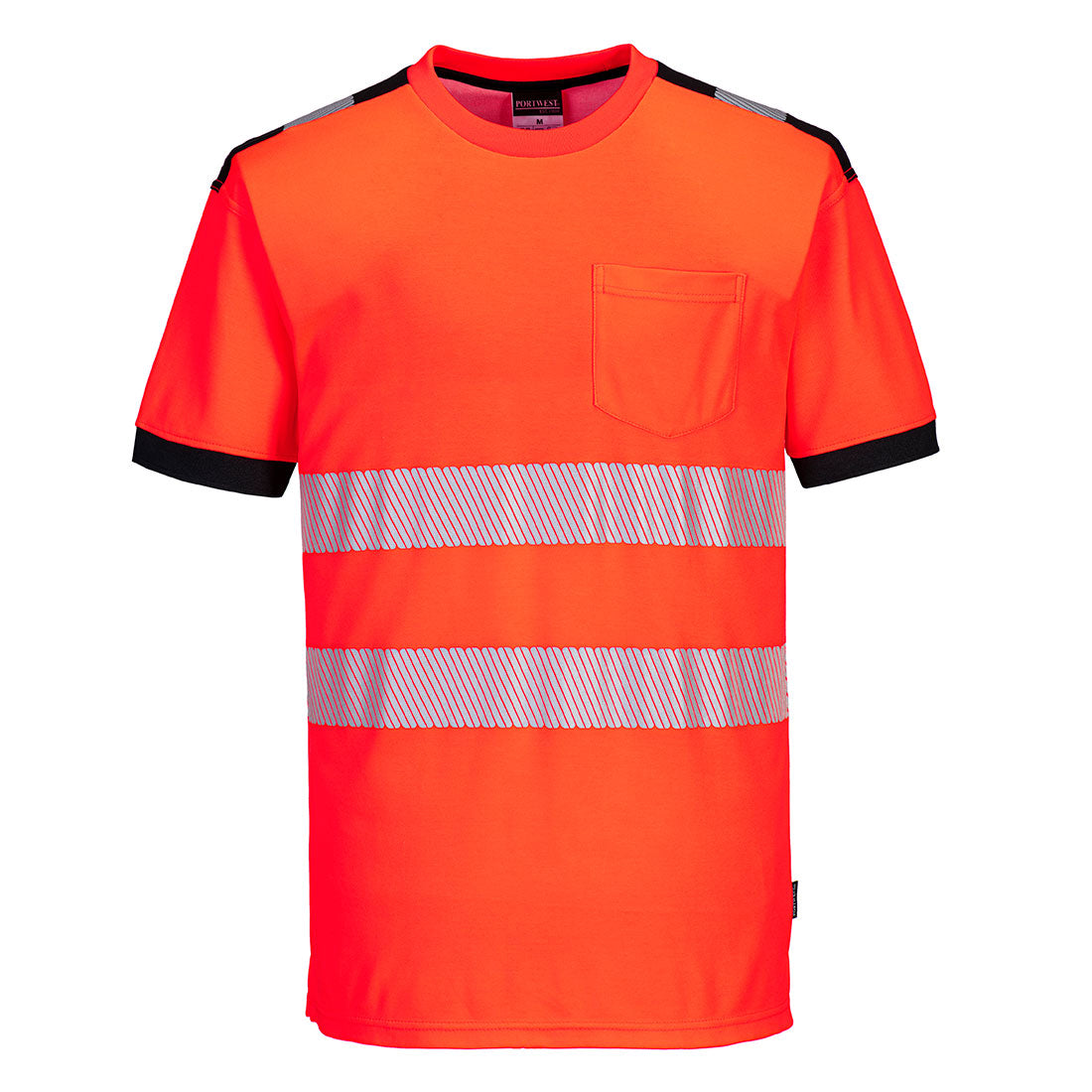 PW3 Hi-Vis Vision T-Shirt Korte Mouw