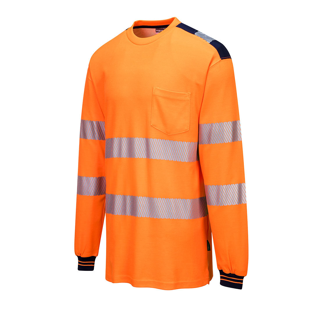 PW3 Hi-Vis T-shirt met lange mouw