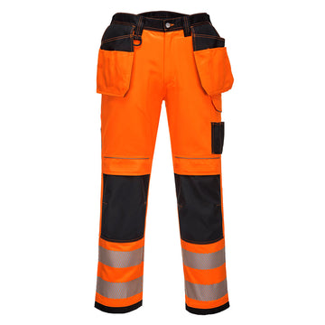 PW3 Hi-Vis Werkbroek met Holster Pockets (short)