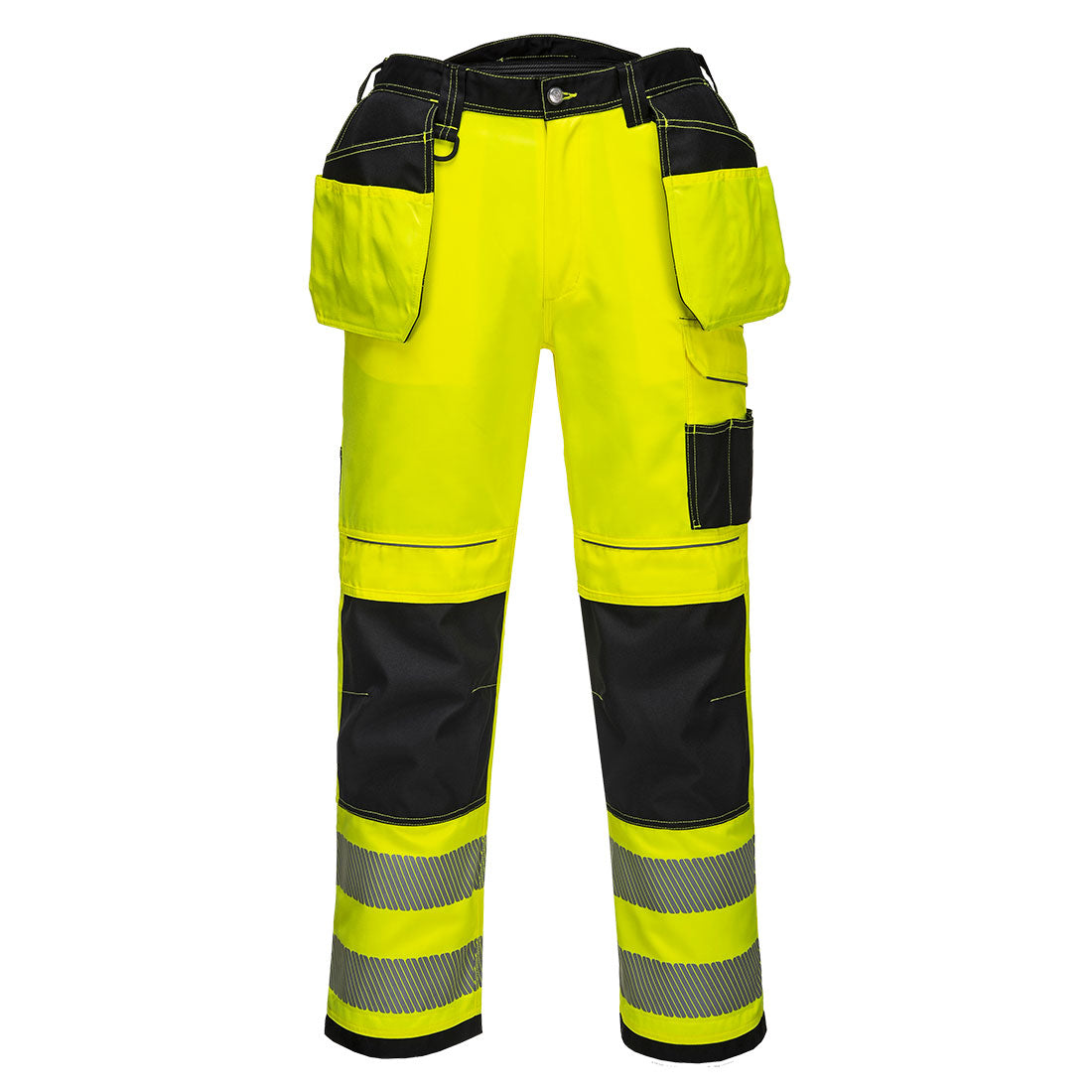 PW3 Hi-Vis Werkbroek met Holster Pockets (short)