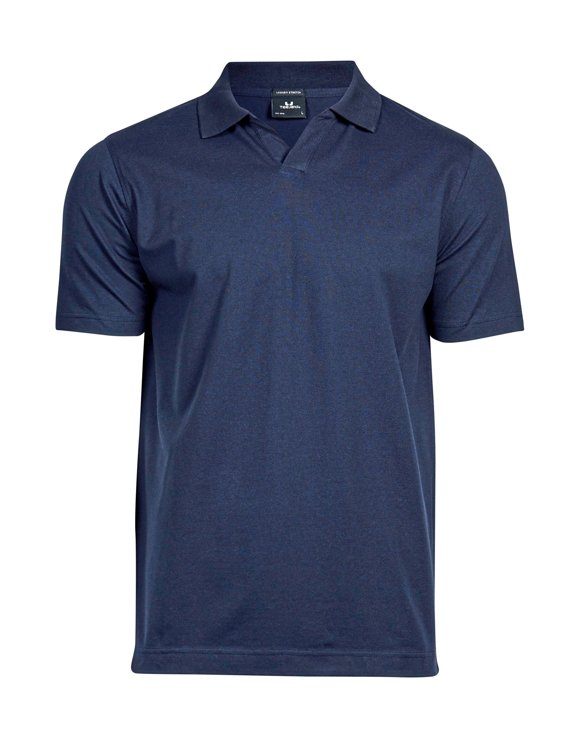 Luxury Stretch V-Neck Polo