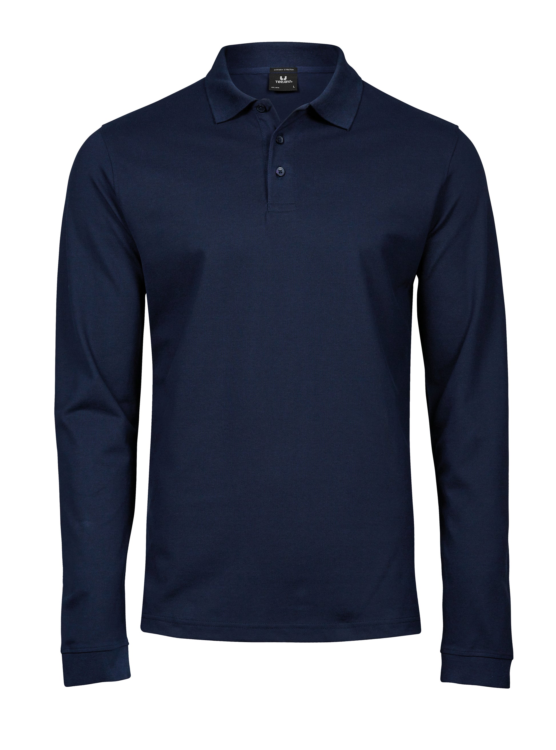 Men´s Luxury Stretch Long Sleeve Polo