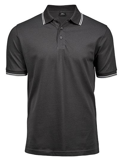 Men´s Luxury Stripe Stretch Polo