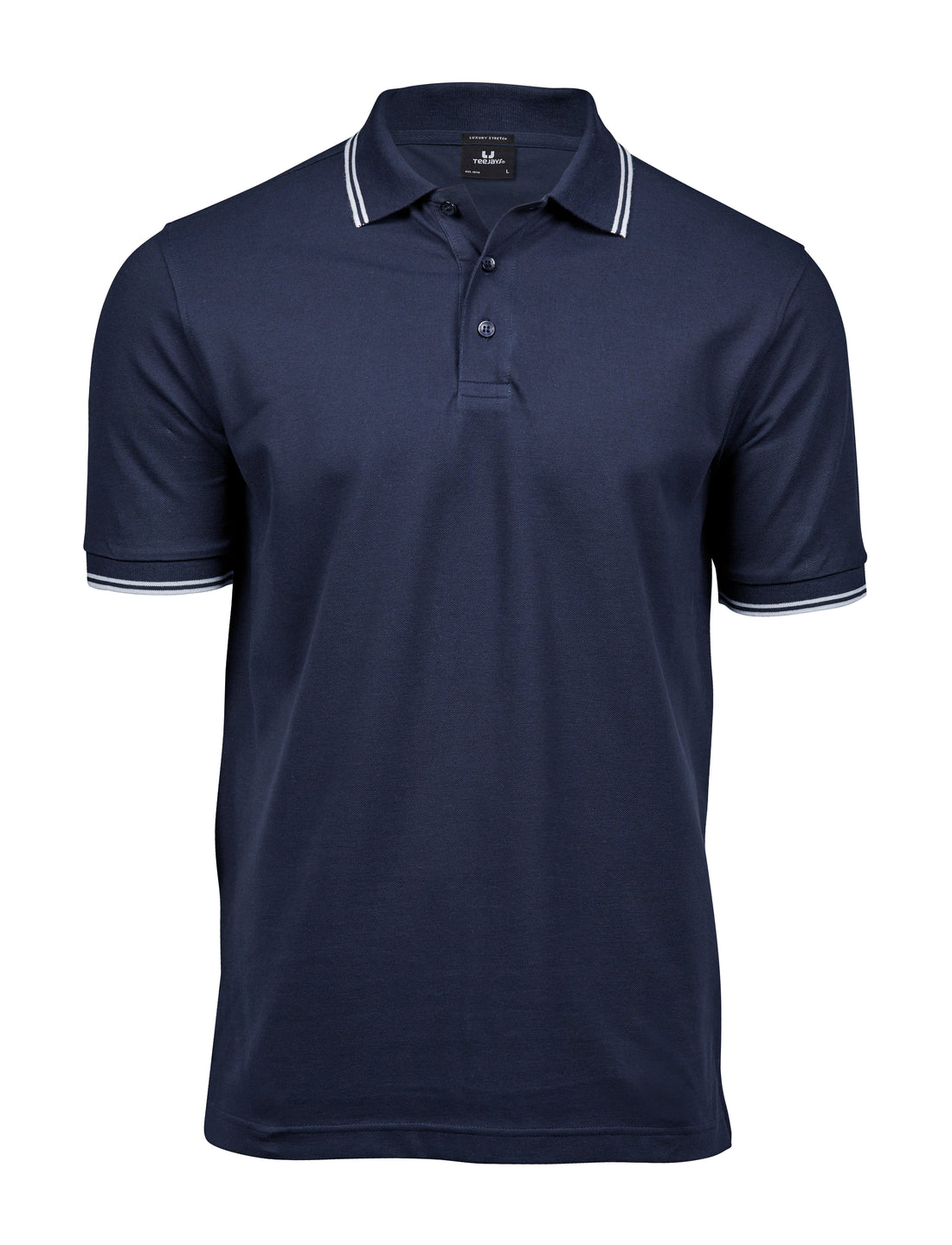 Men´s Luxury Stripe Stretch Polo