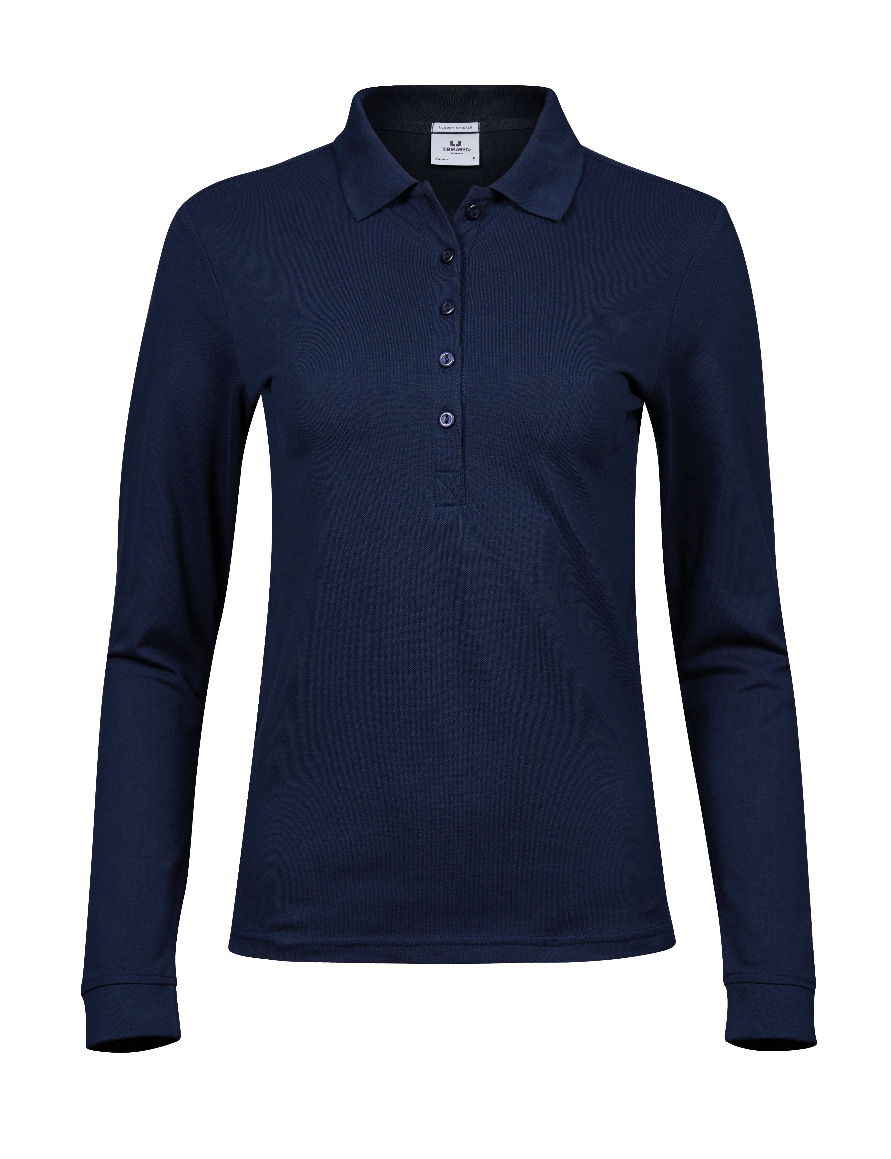 Women´s Luxury Stretch Long Sleeve Polo