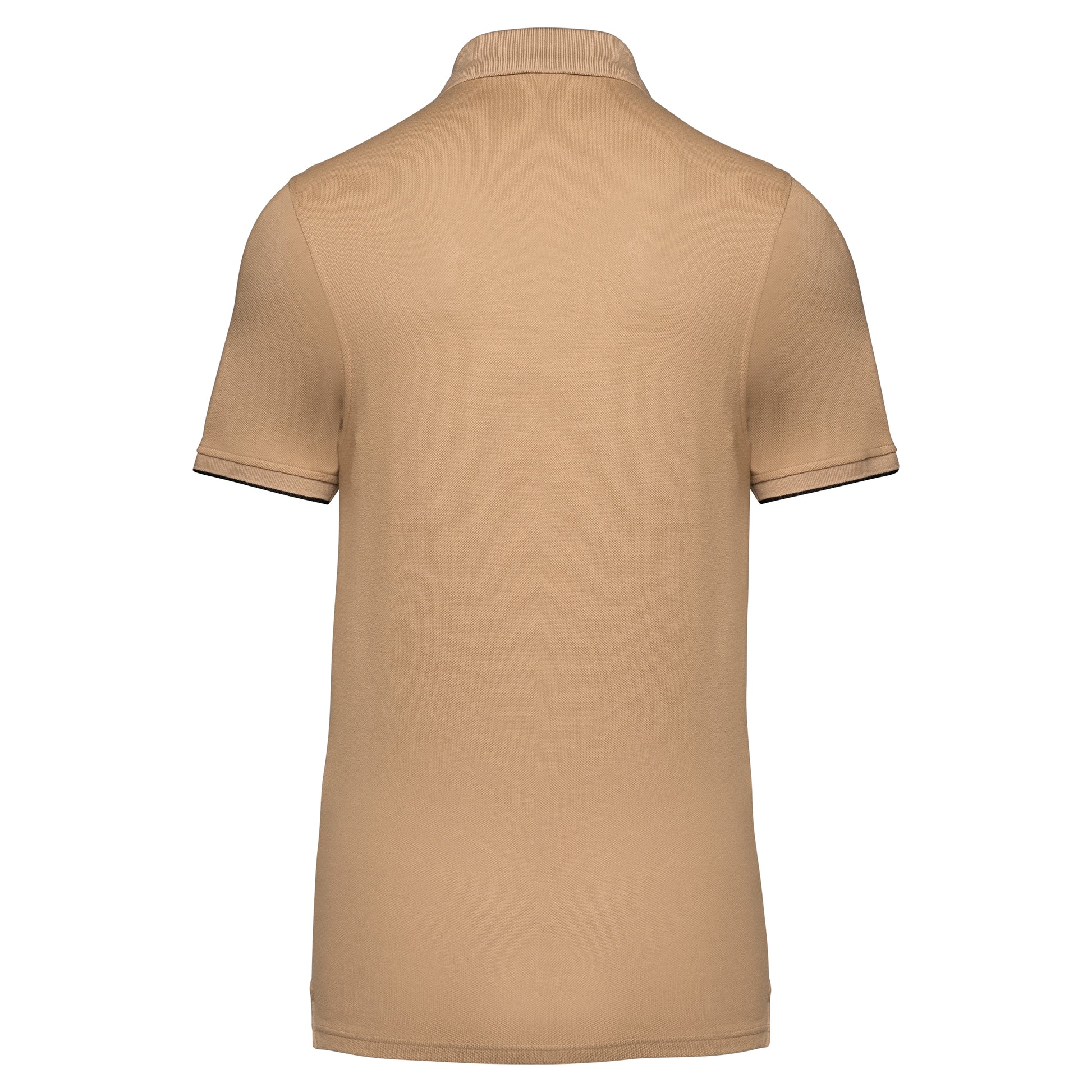 Contrasterende polo DayToDay korte mouwen