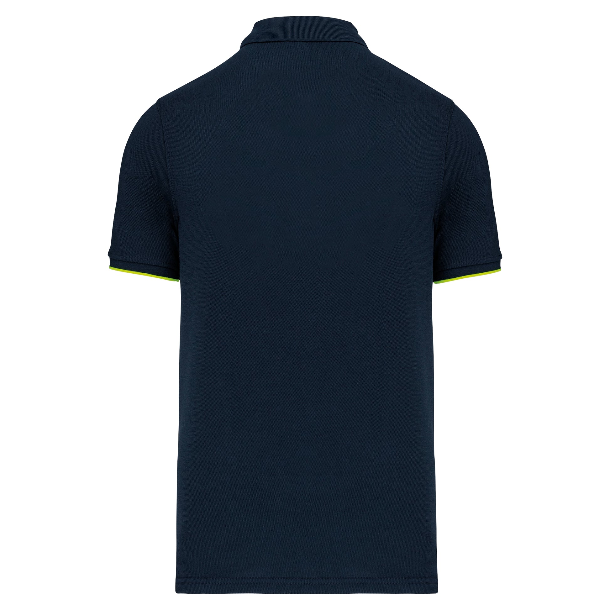 Contrasterende polo DayToDay korte mouwen