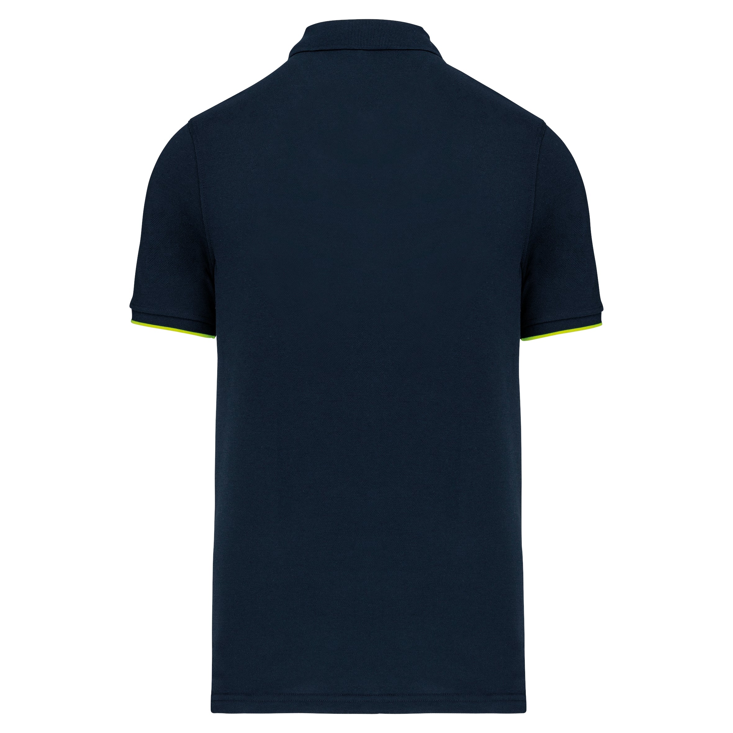 Contrasterende polo DayToDay korte mouwen