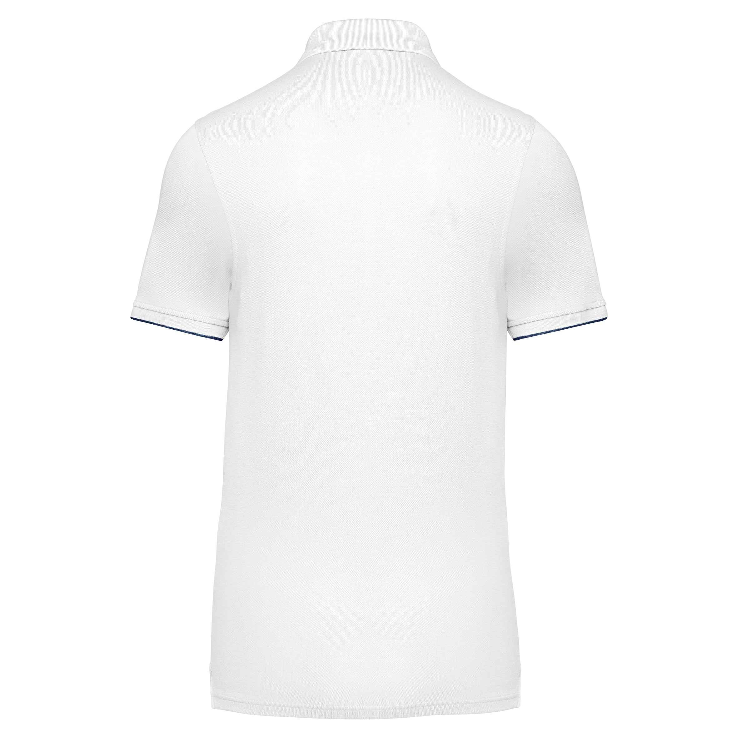 Contrasterende polo DayToDay korte mouwen