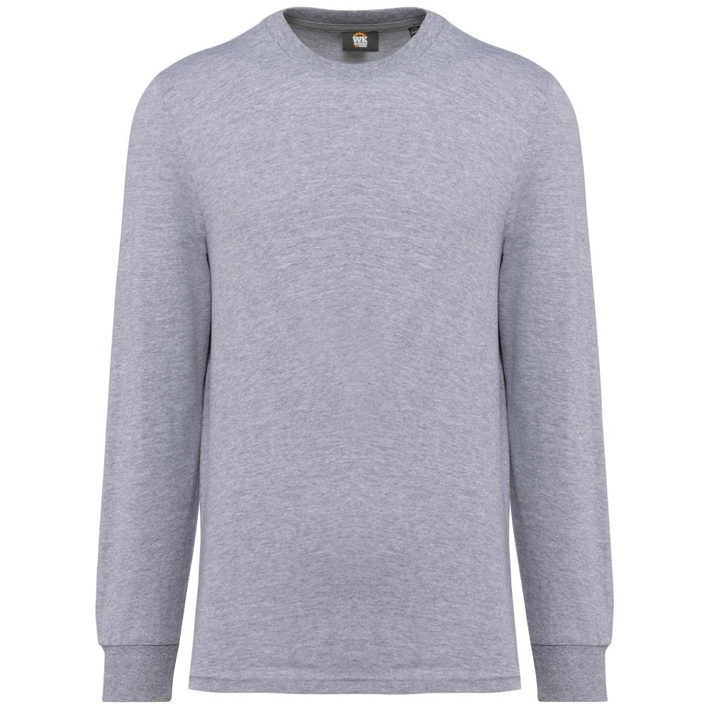 Ecologisch uniseks T-shirt met lange mouwen