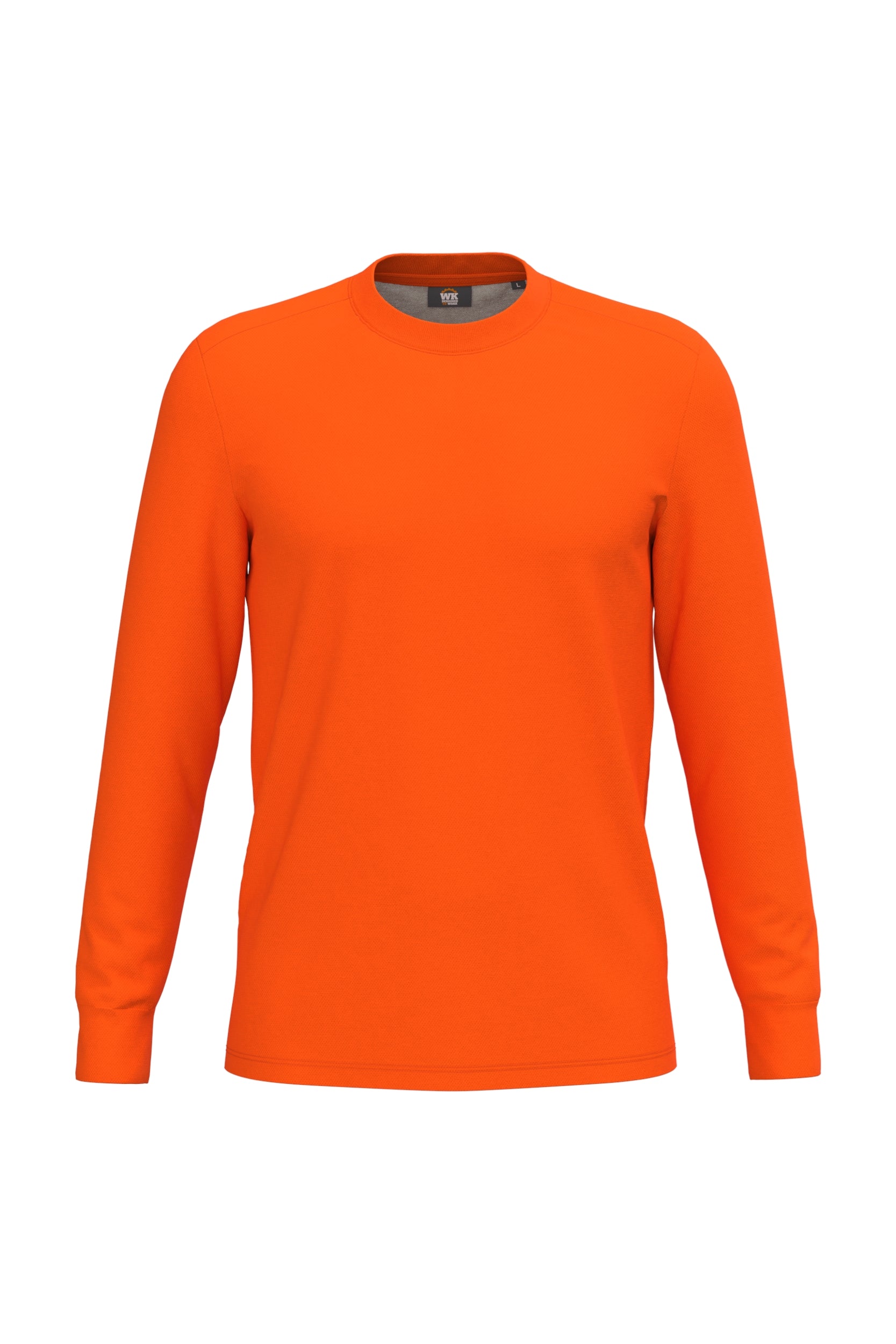 Duurzaam uniseks T-shirt lange mouwen katoen/polyester