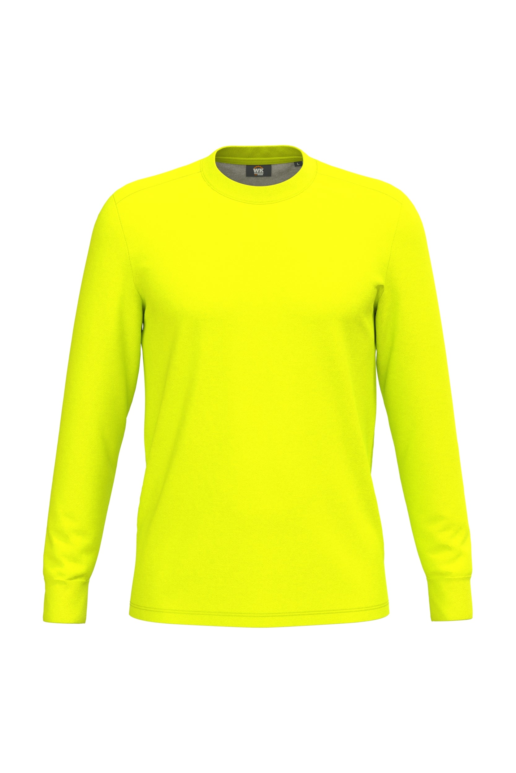 Duurzaam uniseks T-shirt lange mouwen katoen/polyester