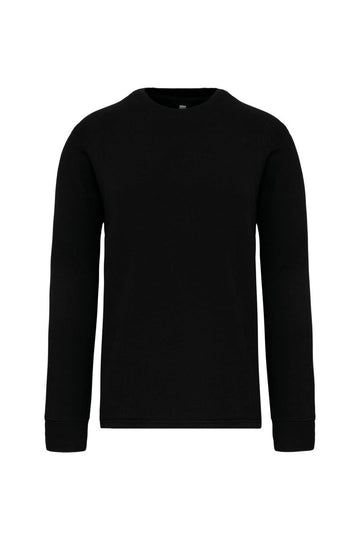 Sweater ingezette mouwen