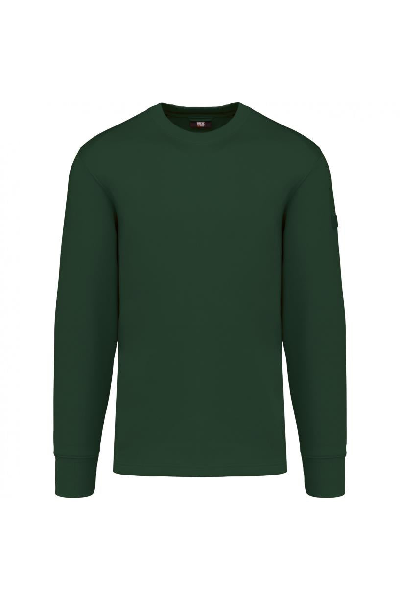 Sweater ingezette mouwen
