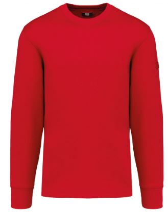 Sweater ingezette mouwen