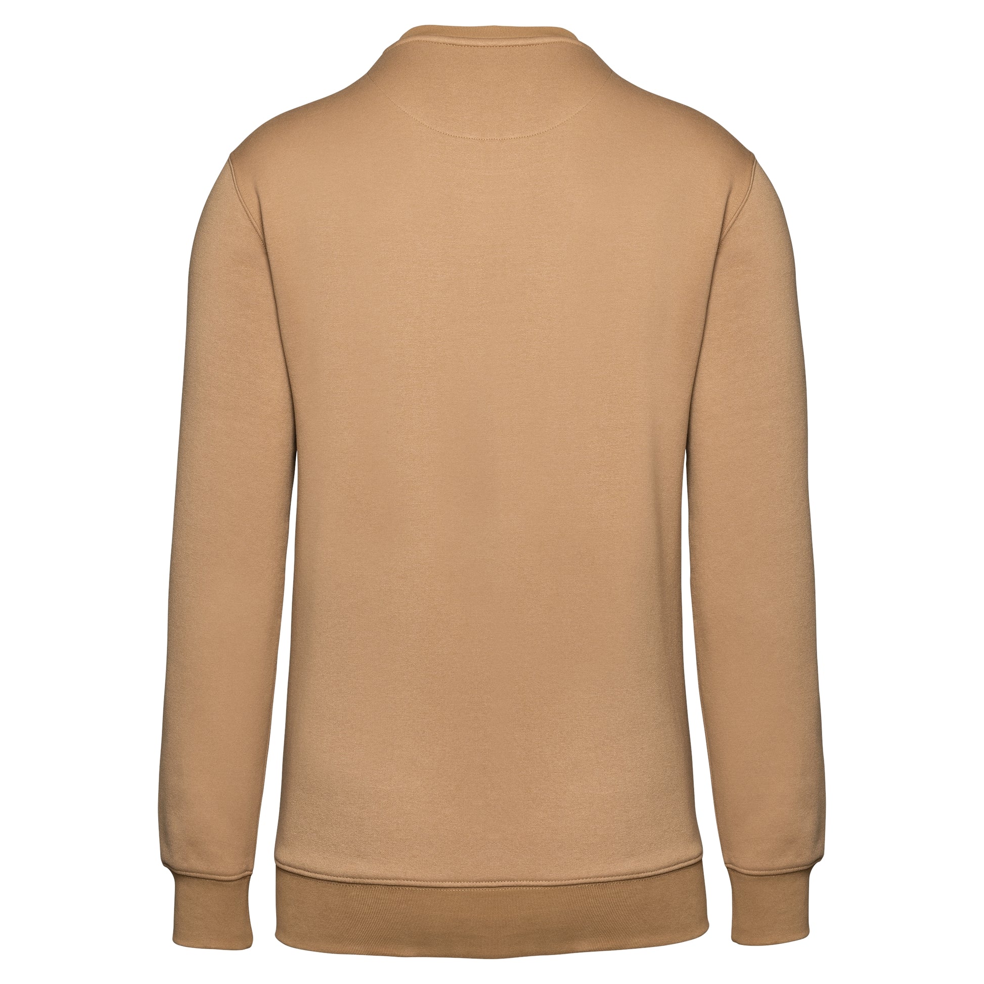 DayToDay unisex sweater met zip contrasterende zak
